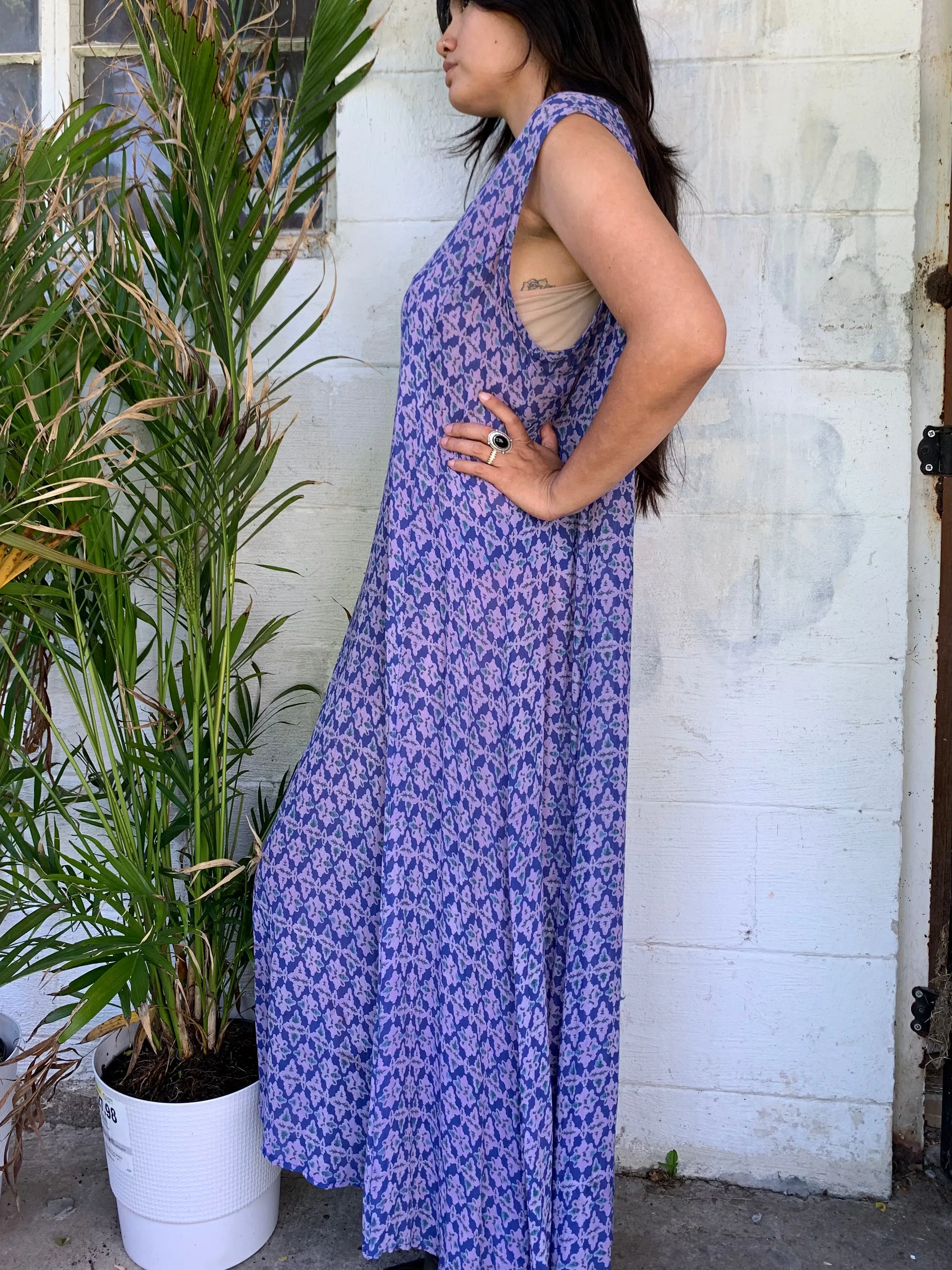 90s Lola P Rayon Dress