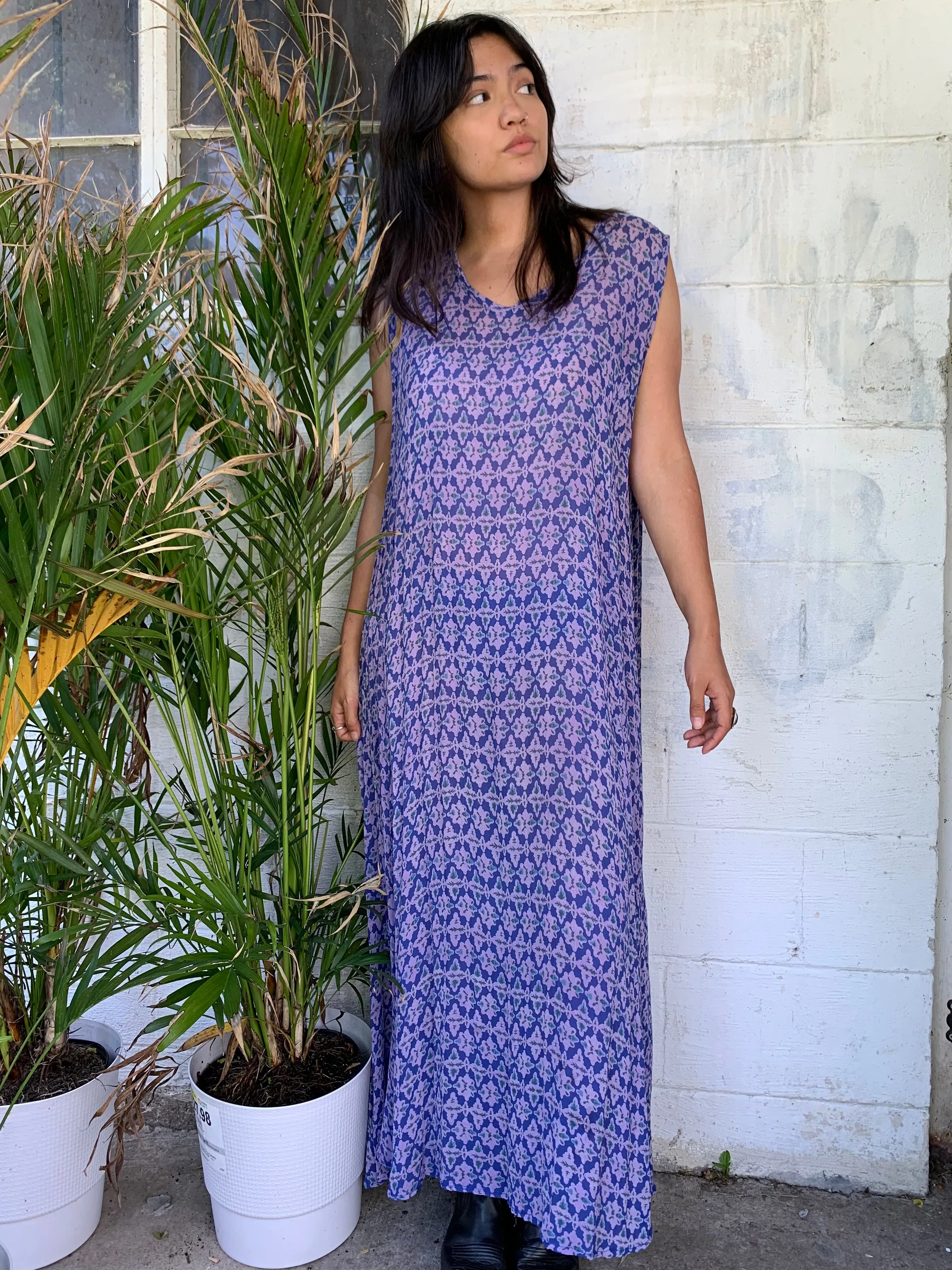 90s Lola P Rayon Dress
