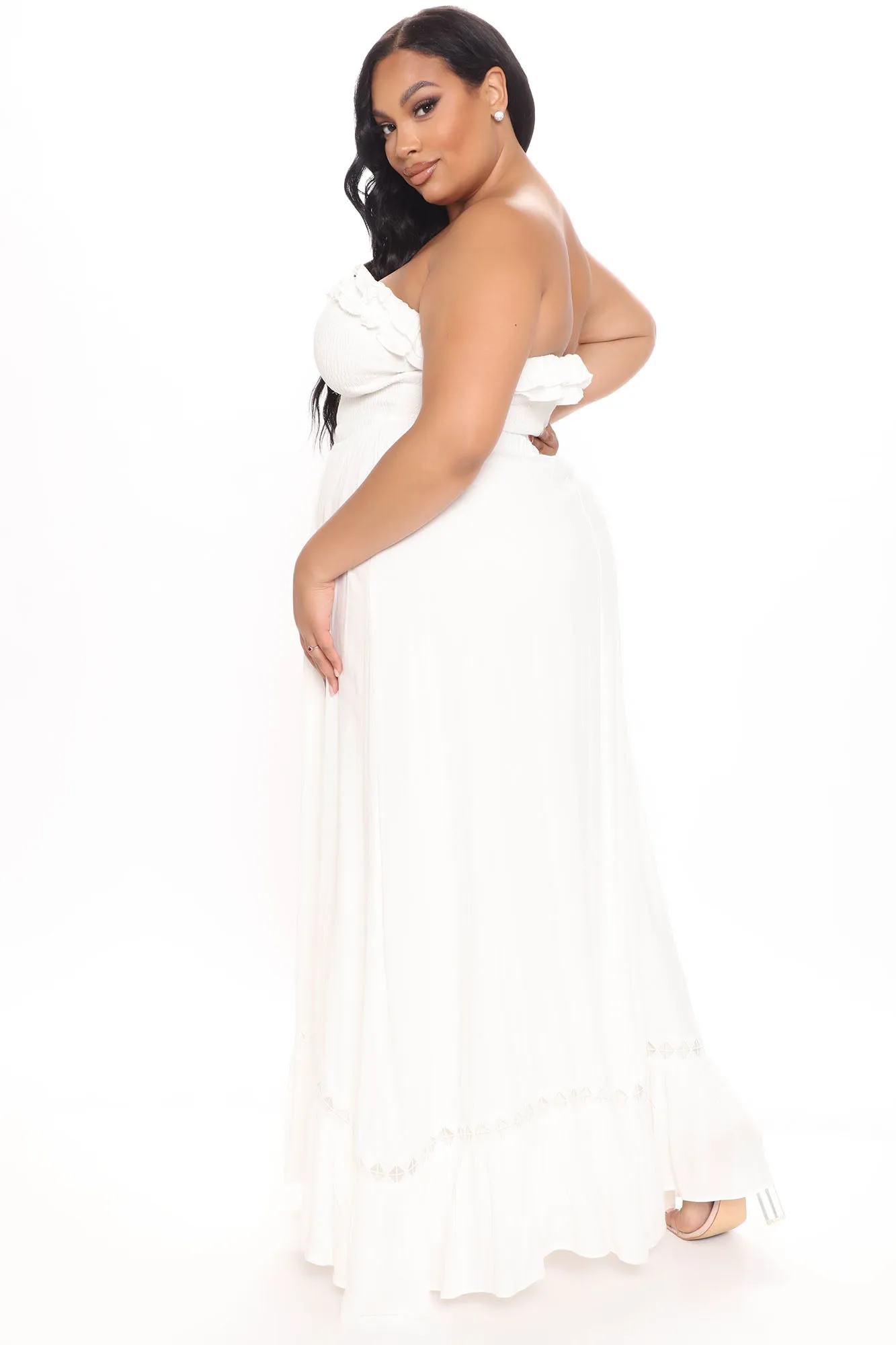Always A Beach Day Maxi Dress - White