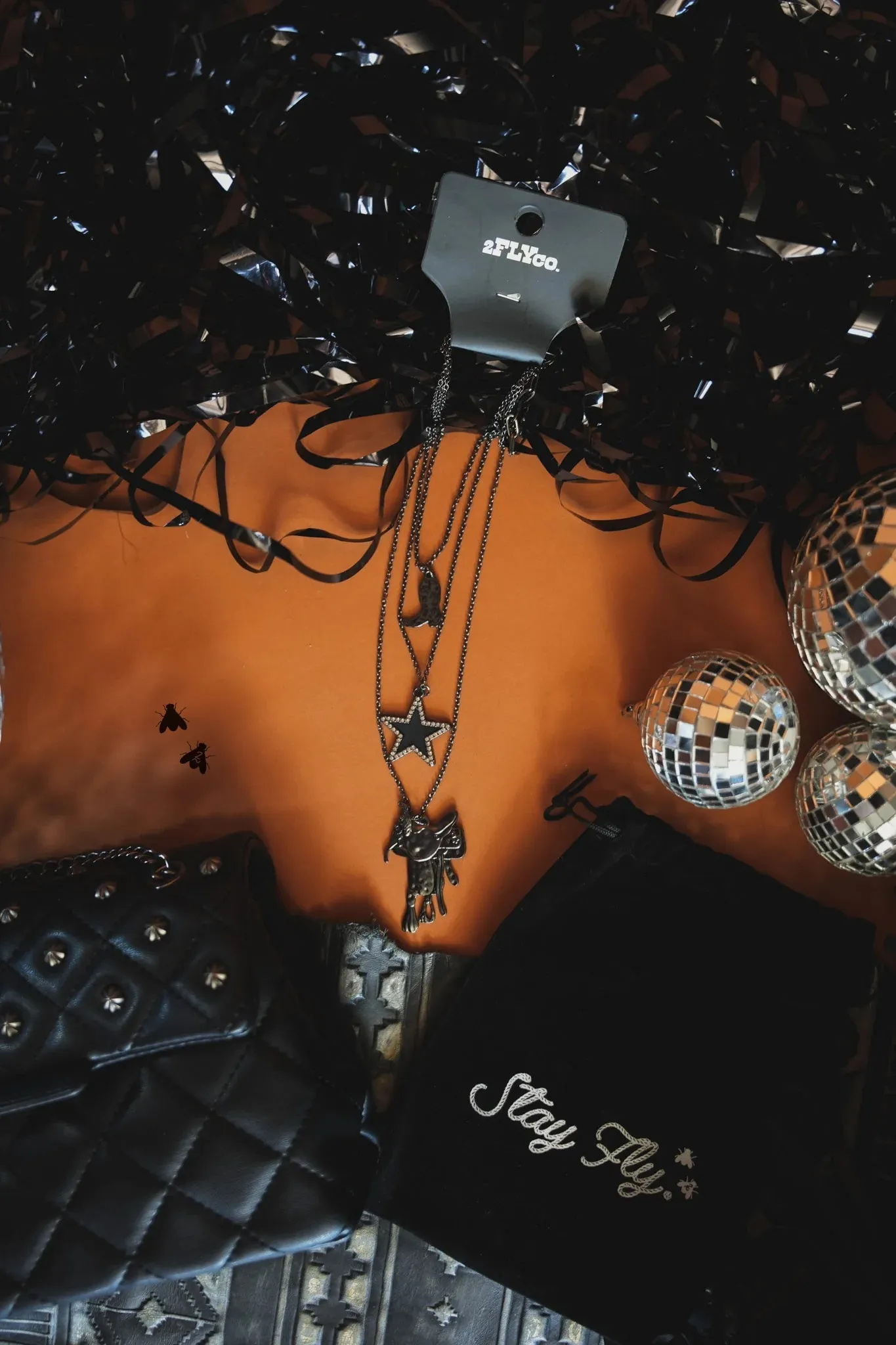 BLAZIN’ SADDLE NECKLACE