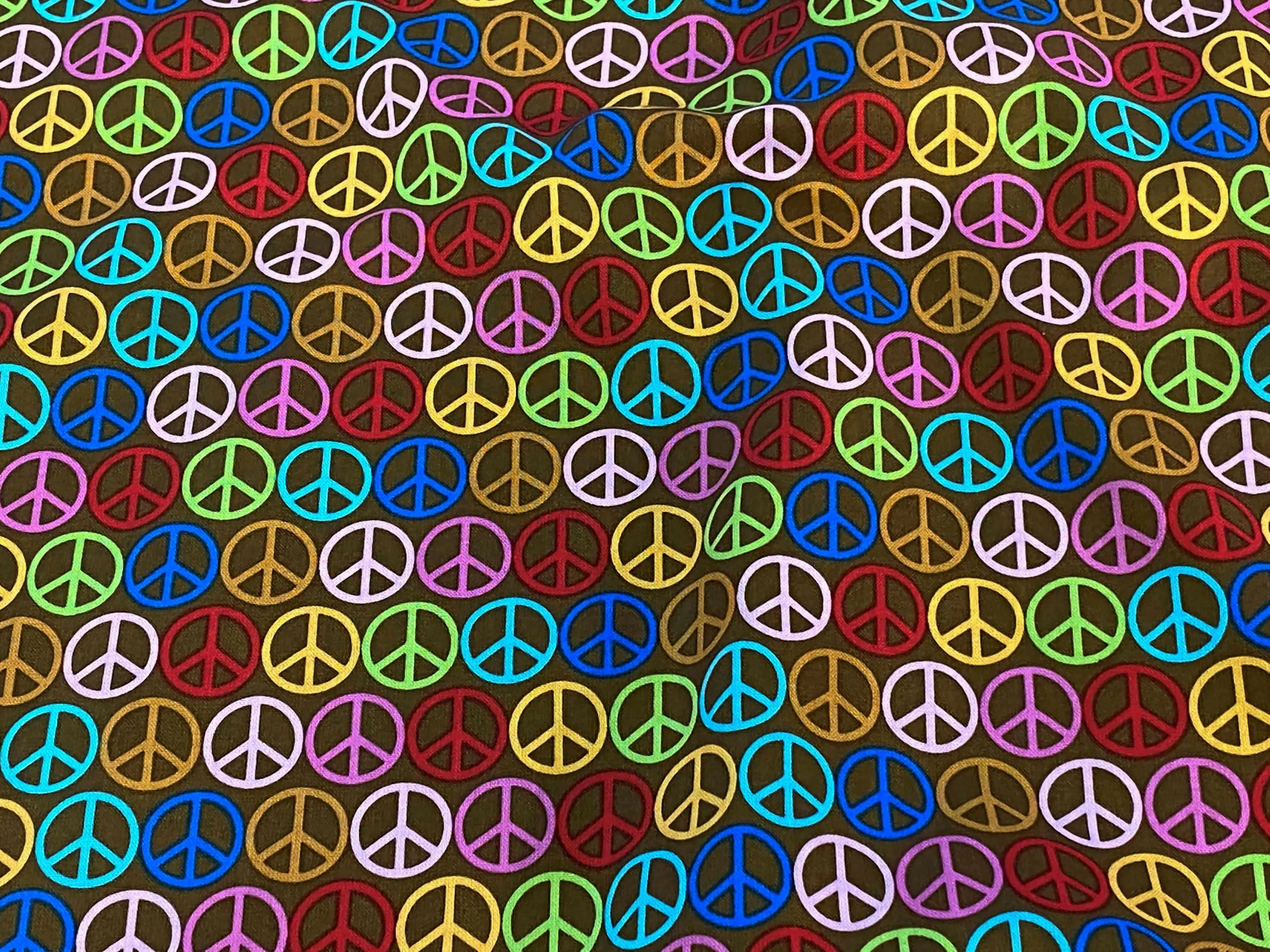 Circular Geo - Korean Patchwork Cotton HALF METRE