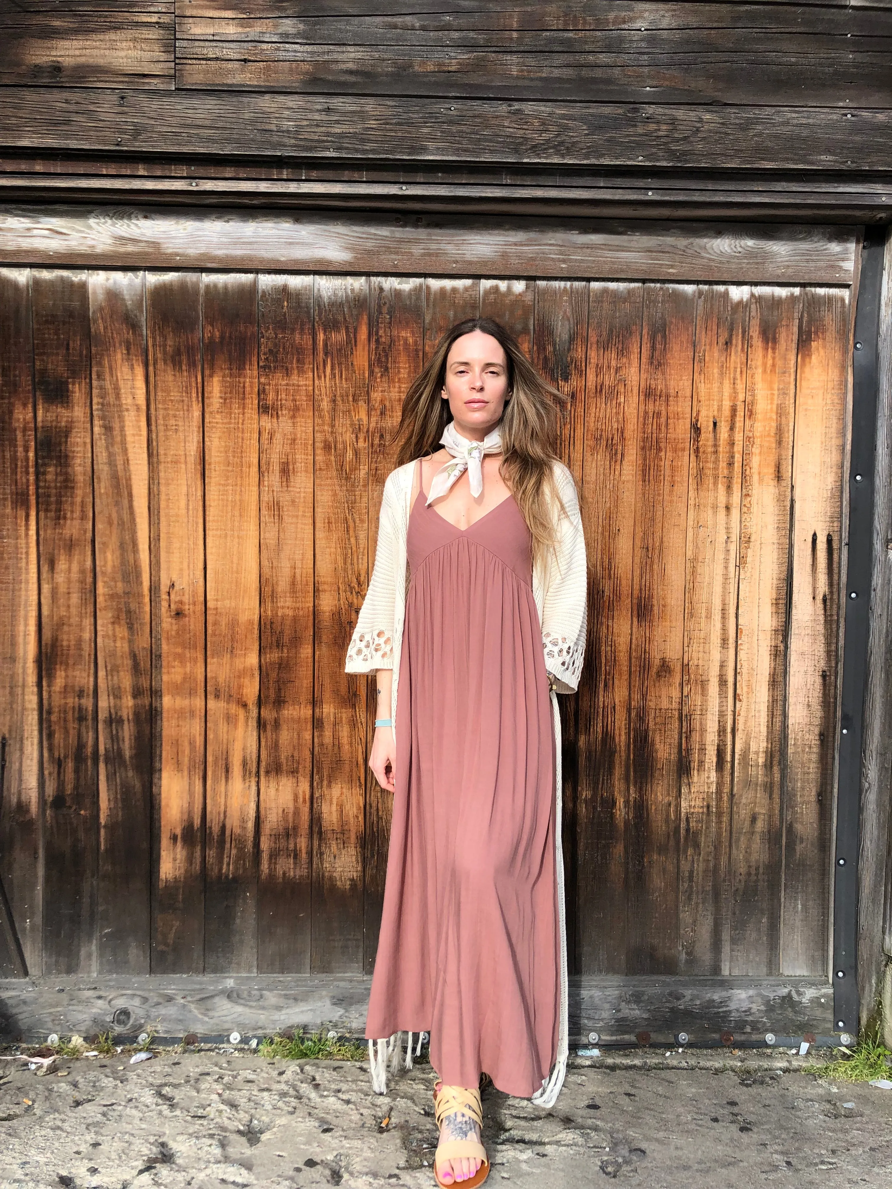 Cypress Maxi Dress- Terracotta