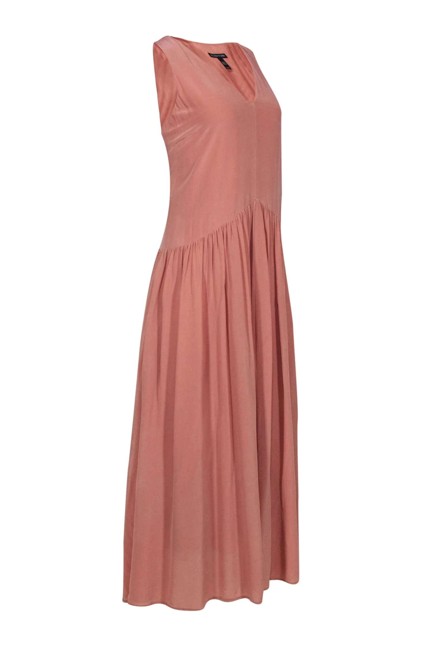 Eileen Fisher - Dusty Pink Sleeveless Midi Dress Size M