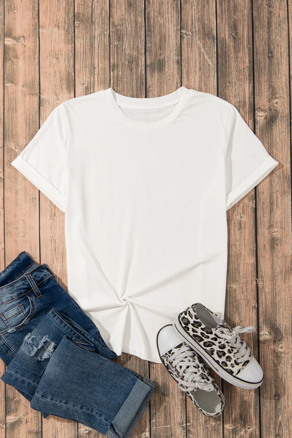 Essential Black Crew Neck Tee – Timeless, Comfortable, Bold