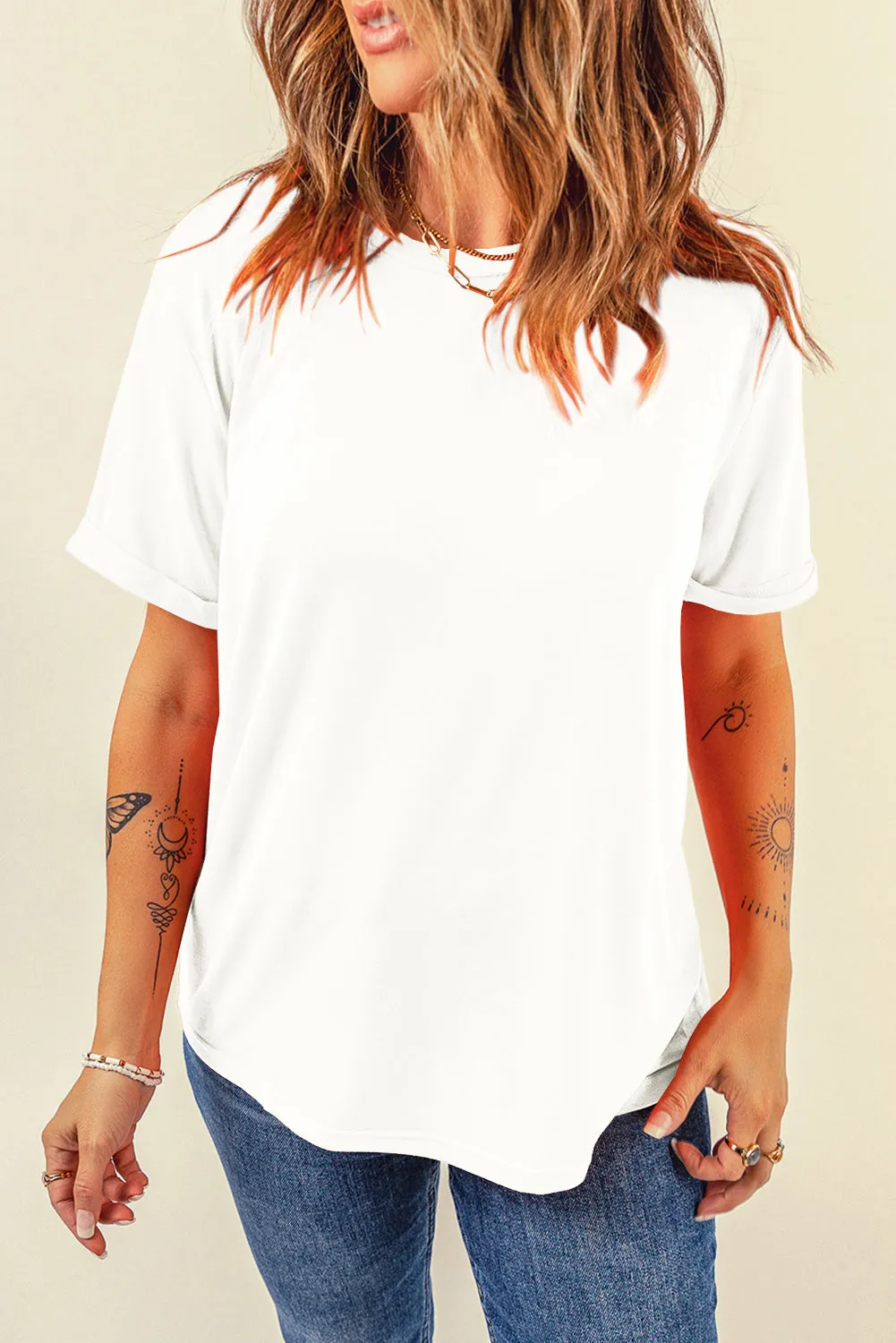 Essential Black Crew Neck Tee – Timeless, Comfortable, Bold