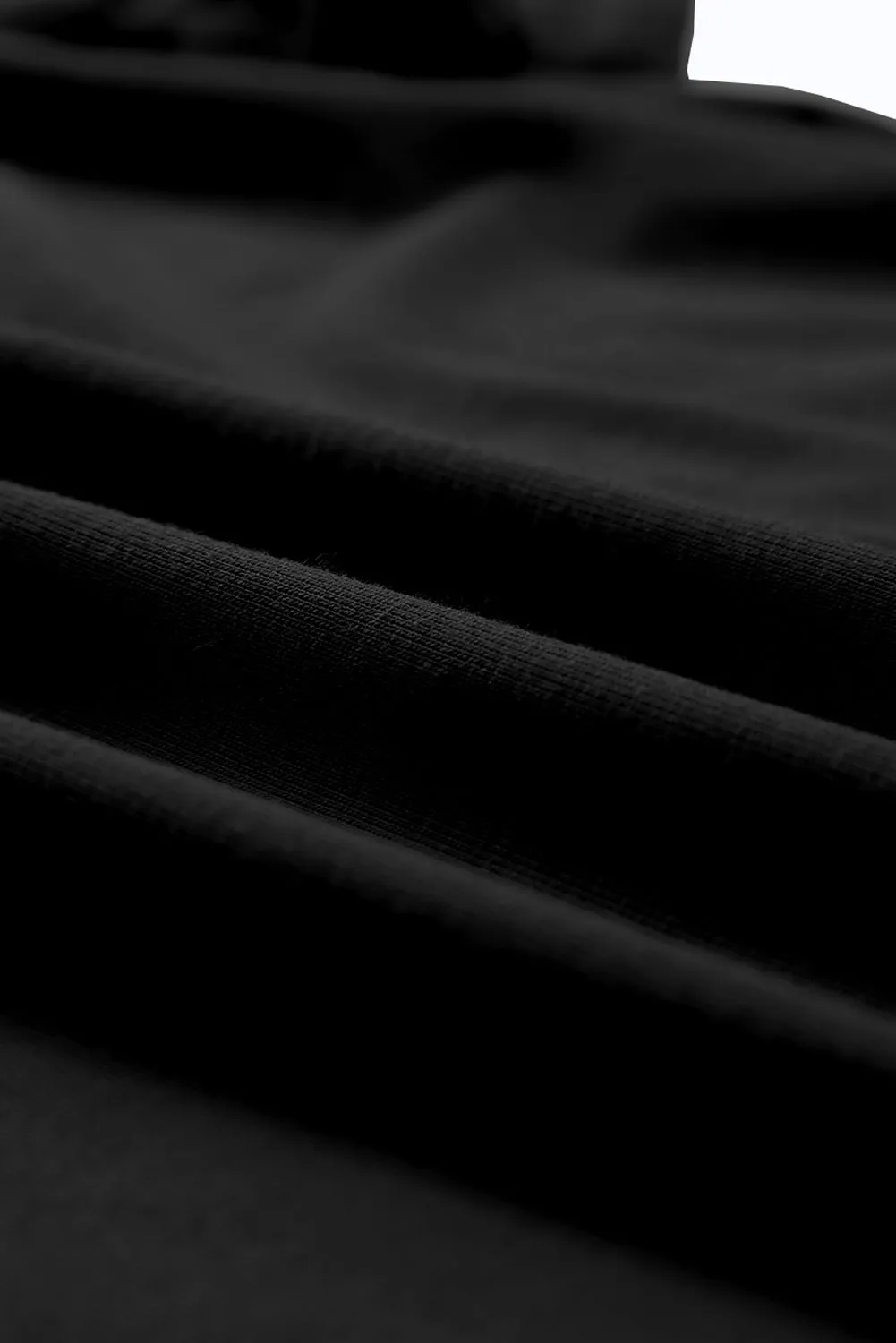 Essential Black Crew Neck Tee – Timeless, Comfortable, Bold