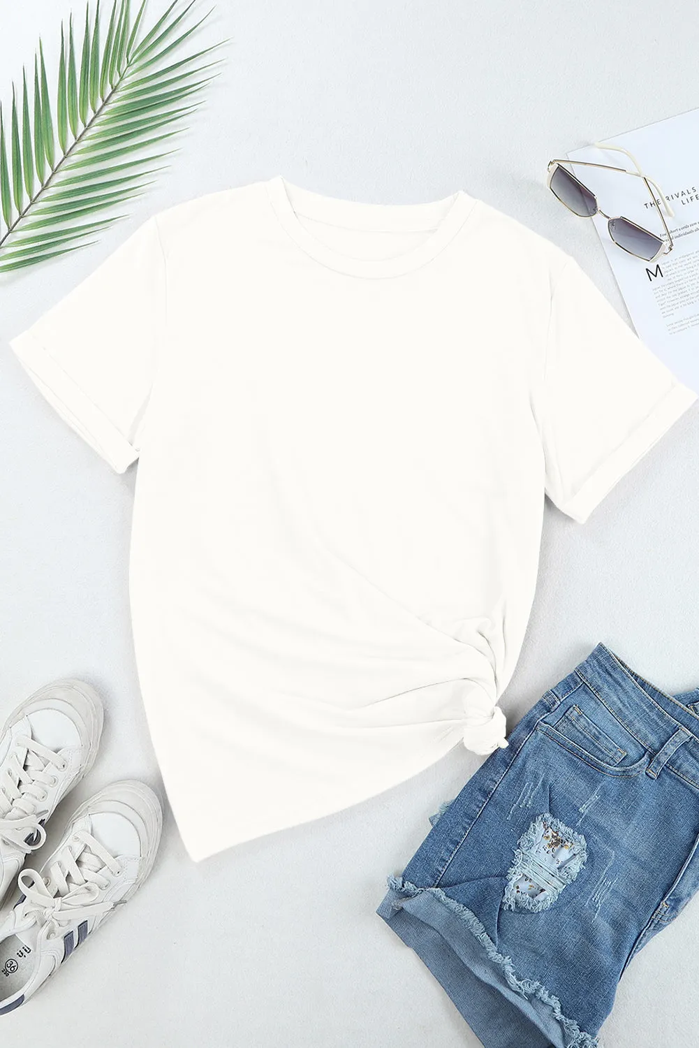 Essential Black Crew Neck Tee – Timeless, Comfortable, Bold