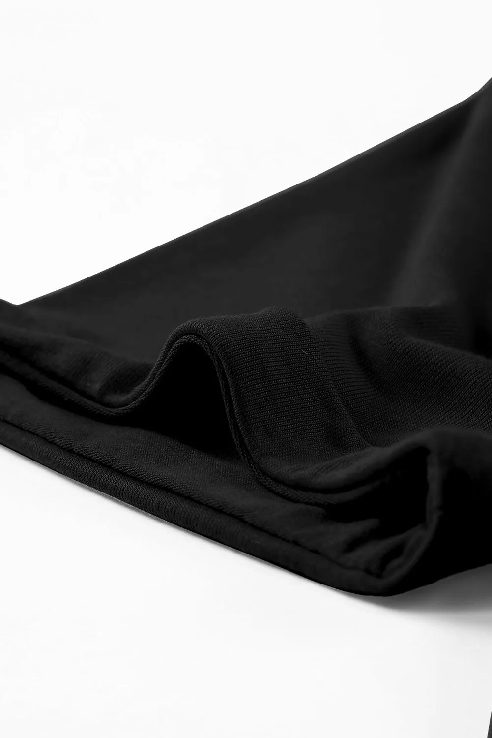 Essential Black Crew Neck Tee – Timeless, Comfortable, Bold