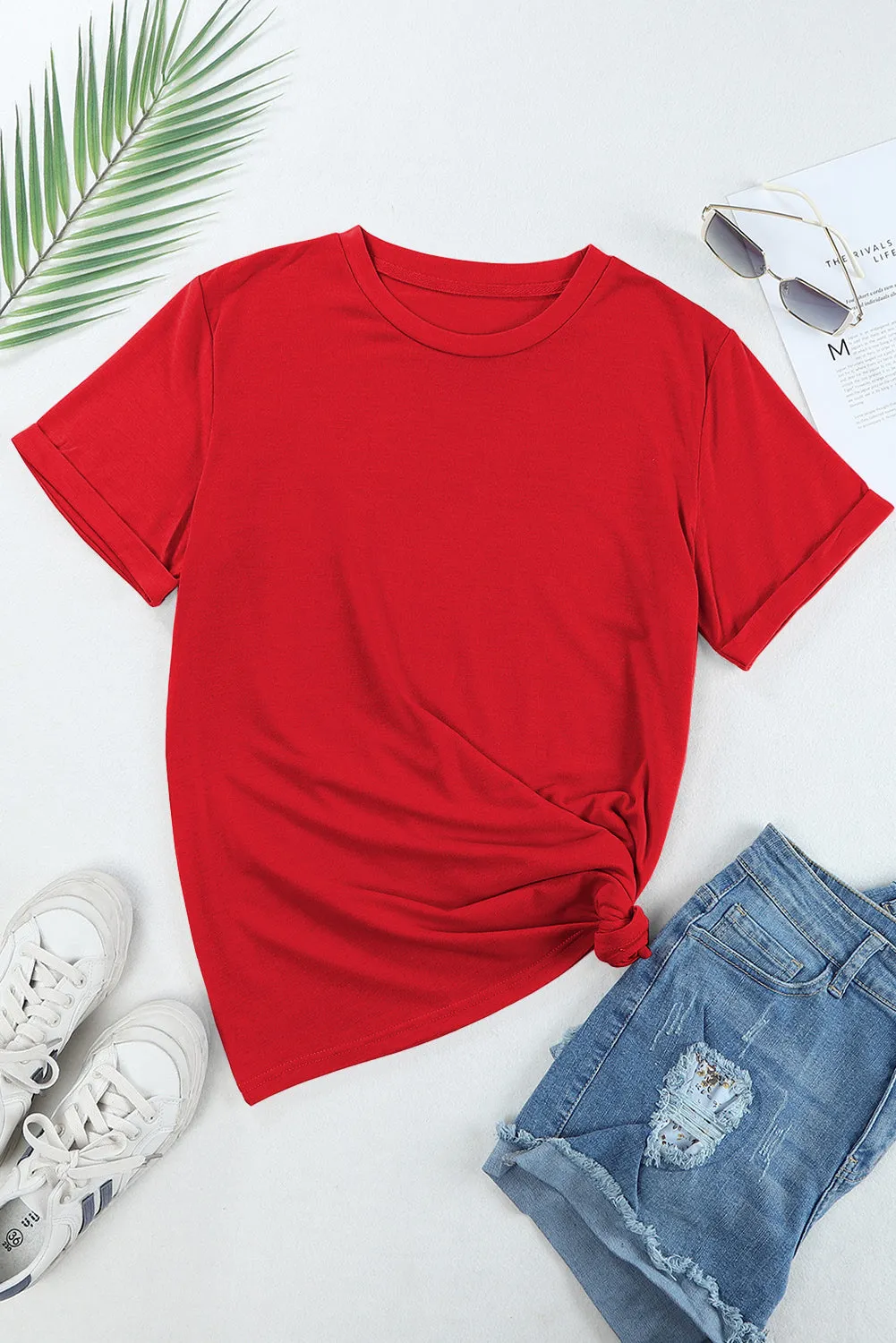 Essential Black Crew Neck Tee – Timeless, Comfortable, Bold