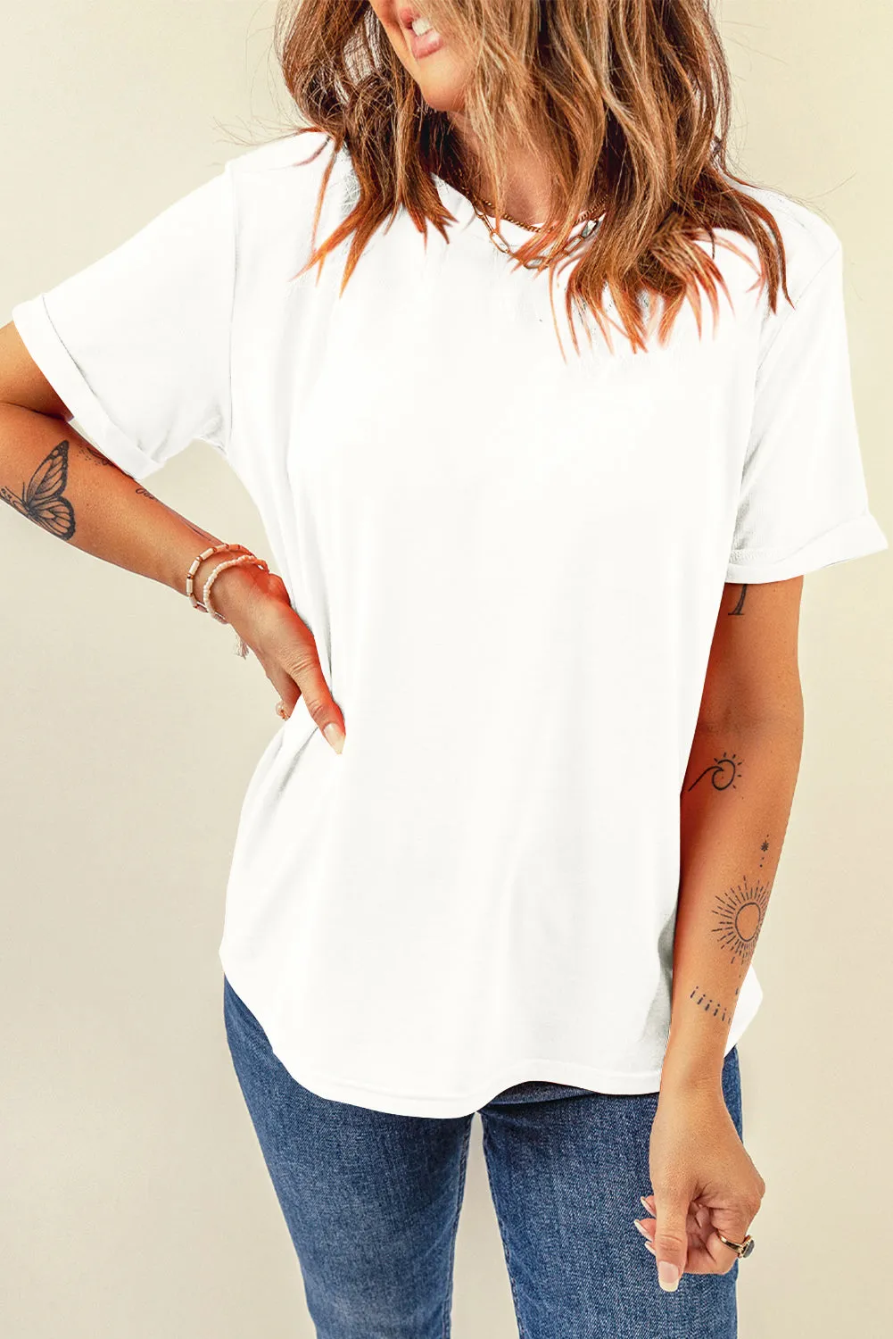 Essential Black Crew Neck Tee – Timeless, Comfortable, Bold