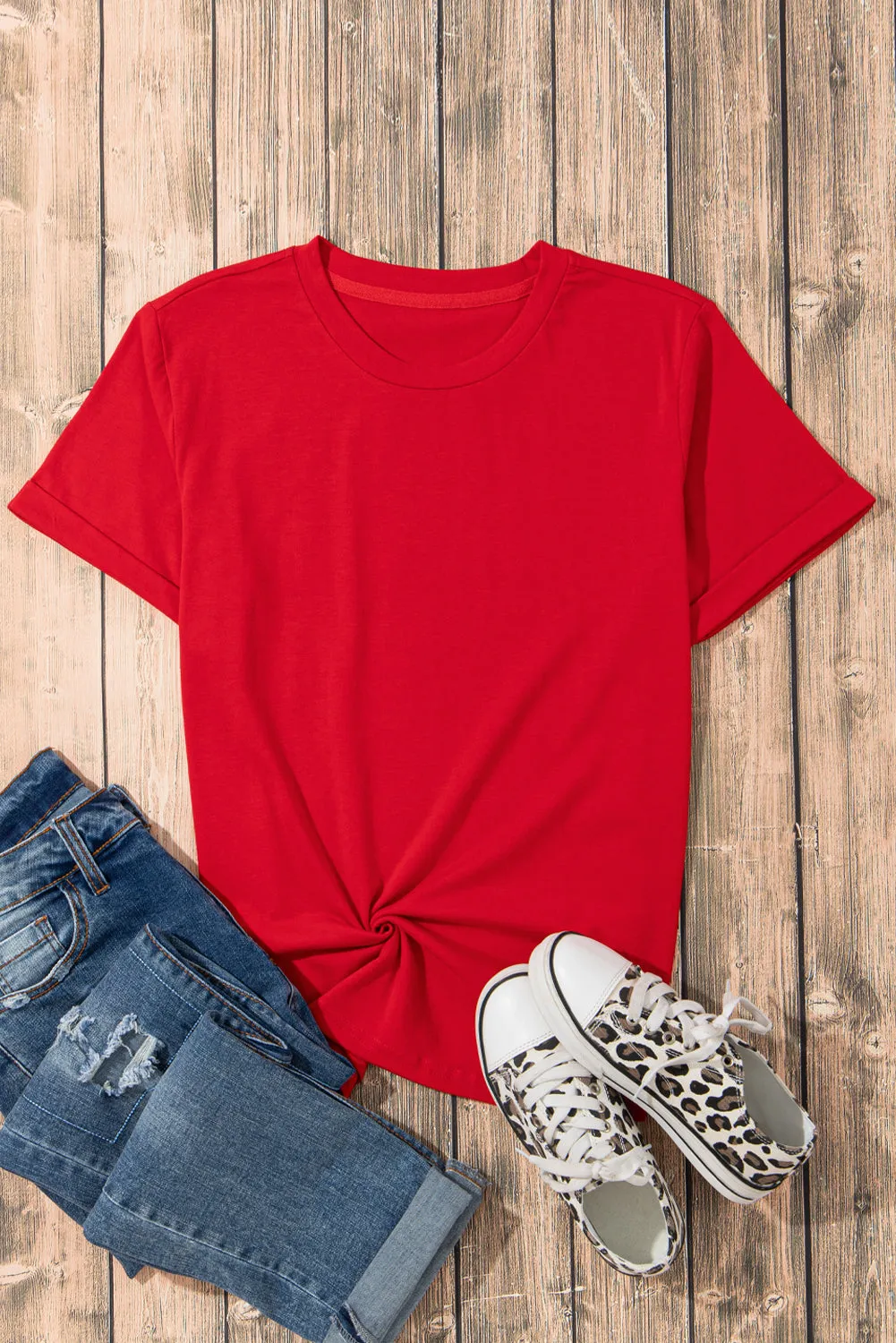 Essential Black Crew Neck Tee – Timeless, Comfortable, Bold