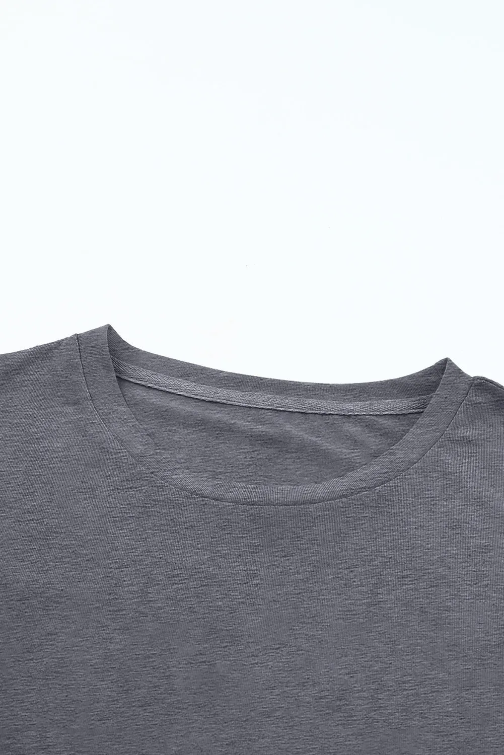Essential Black Crew Neck Tee – Timeless, Comfortable, Bold