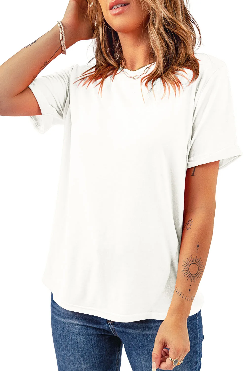 Essential Black Crew Neck Tee – Timeless, Comfortable, Bold