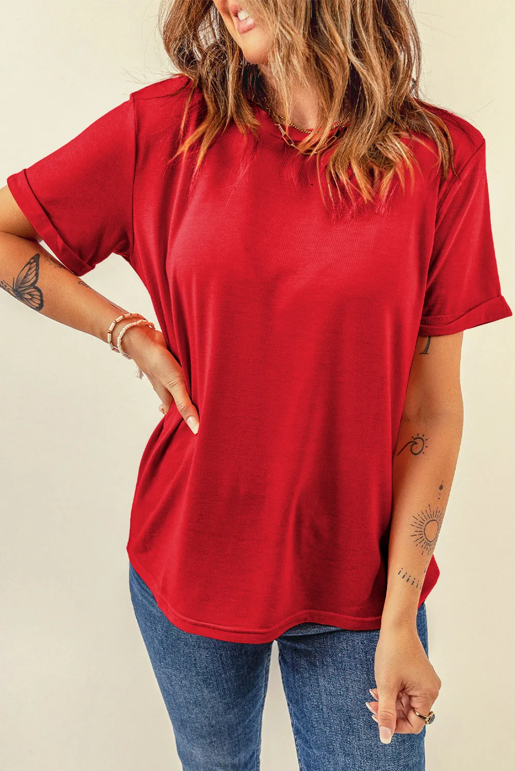 Essential Black Crew Neck Tee – Timeless, Comfortable, Bold