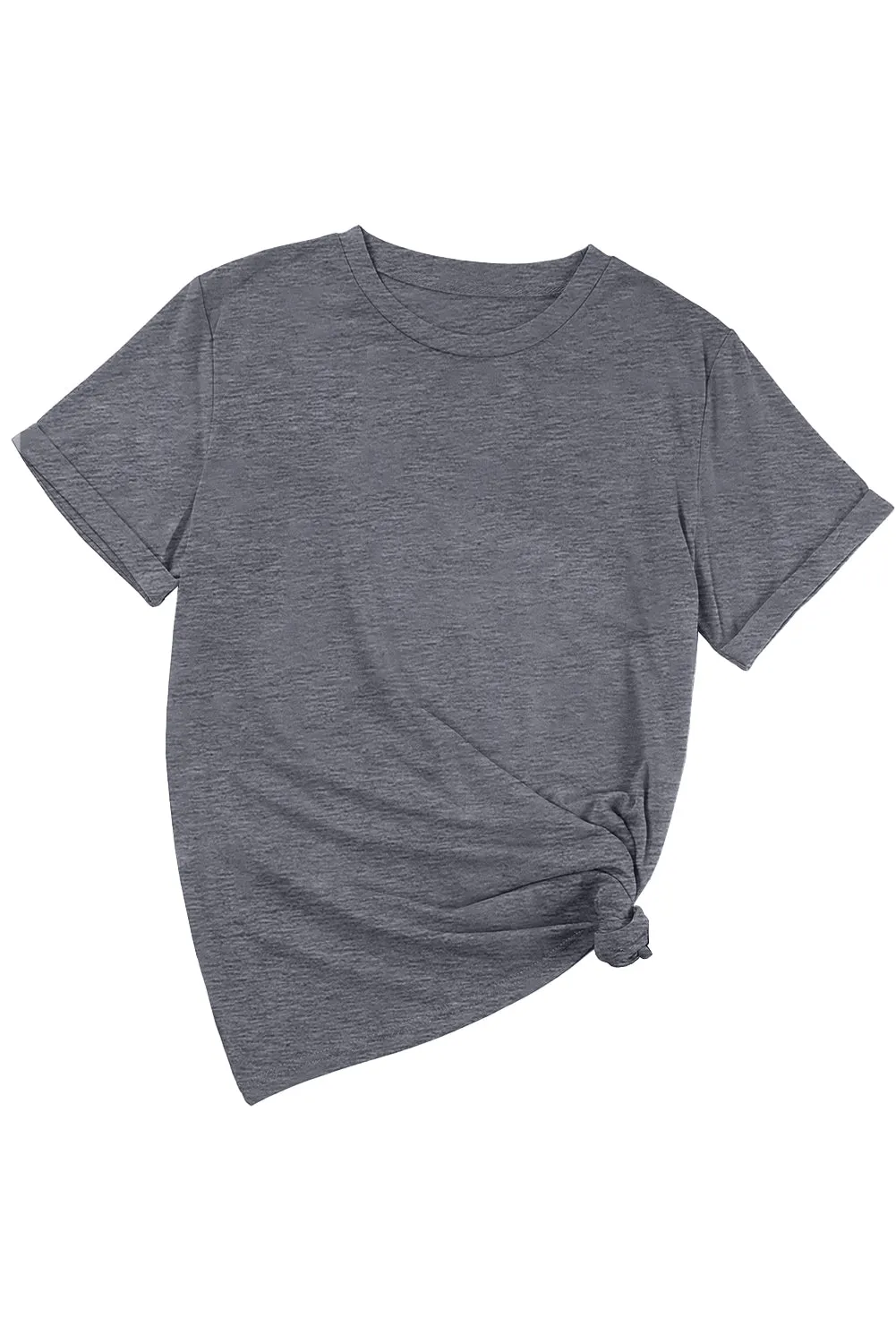 Essential Black Crew Neck Tee – Timeless, Comfortable, Bold