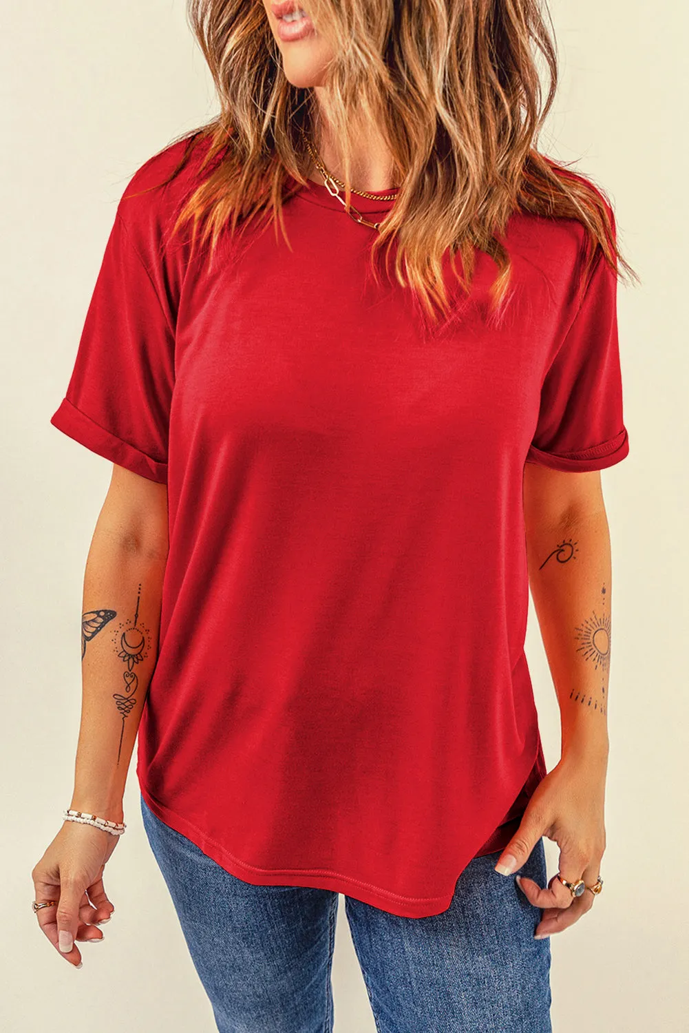 Essential Black Crew Neck Tee – Timeless, Comfortable, Bold