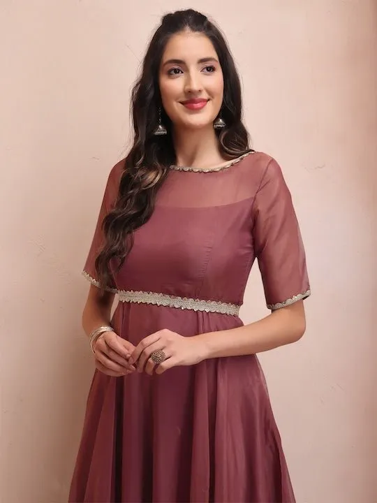 Ethnic Fit & Flare Dress