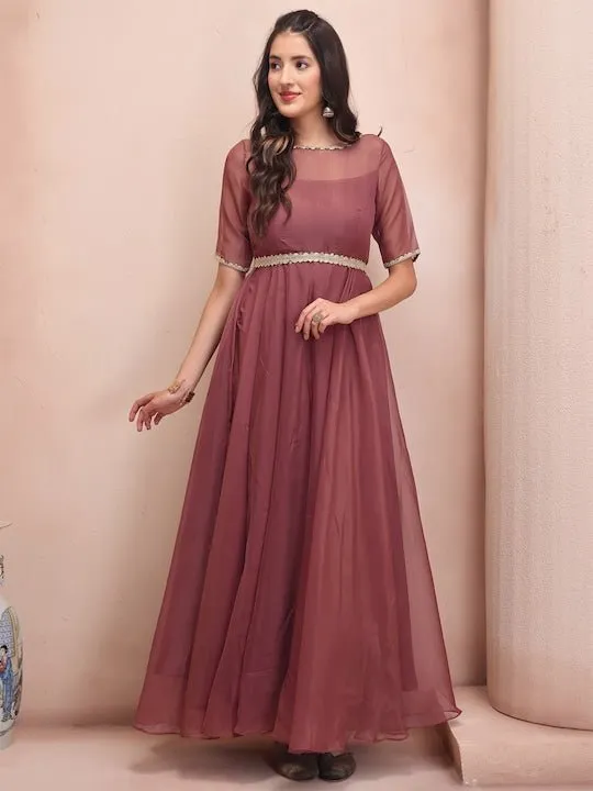 Ethnic Fit & Flare Dress