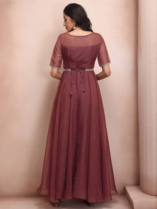 Ethnic Fit & Flare Dress