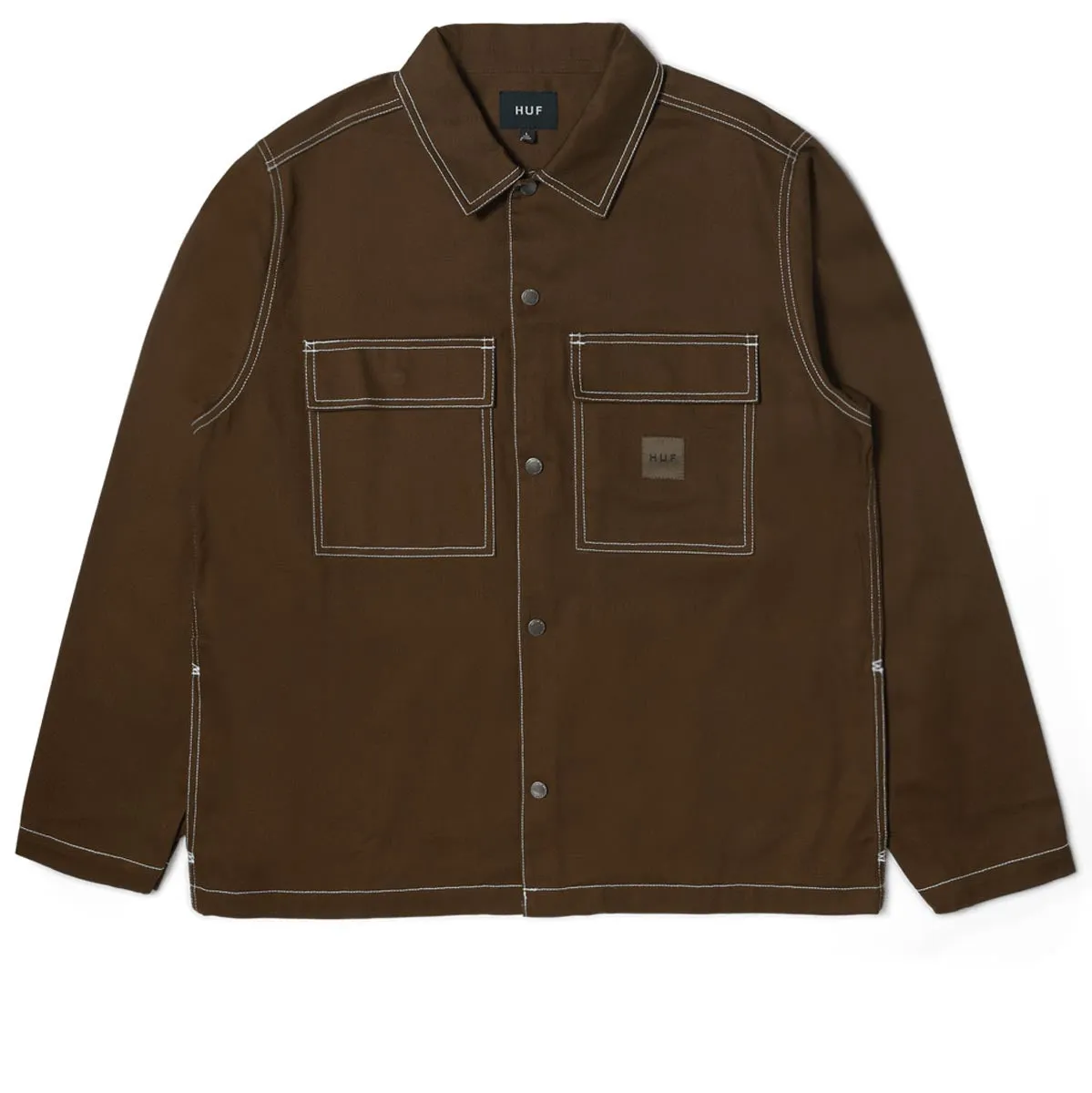Huf Mason Shacket Jacket - Espresso