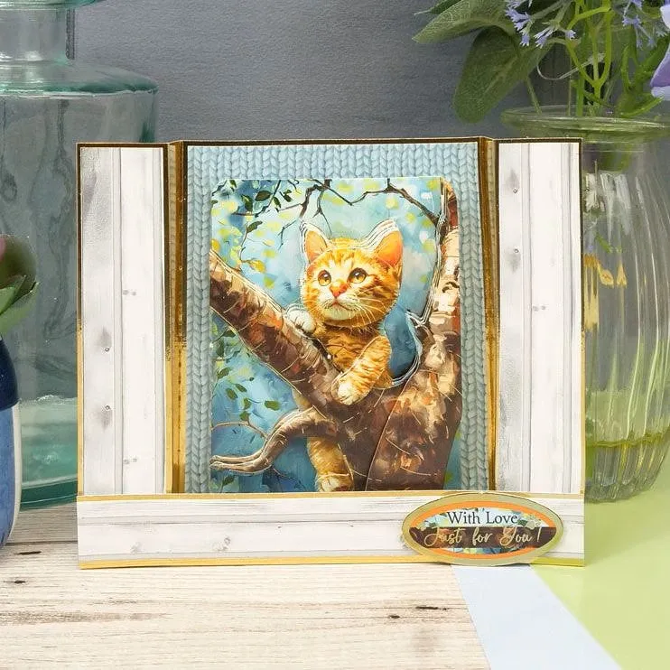 Hunkydory Absolutely Purr-fect Decoupage Topper Sheet