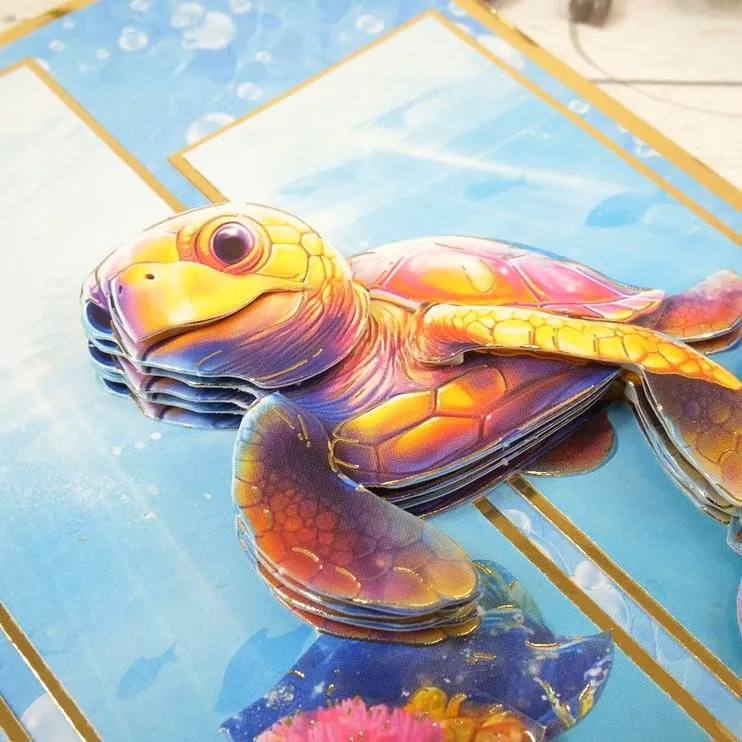 Hunkydory Make a Splash Decoupage Topper Sheet