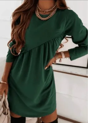 Hunter Green Dress