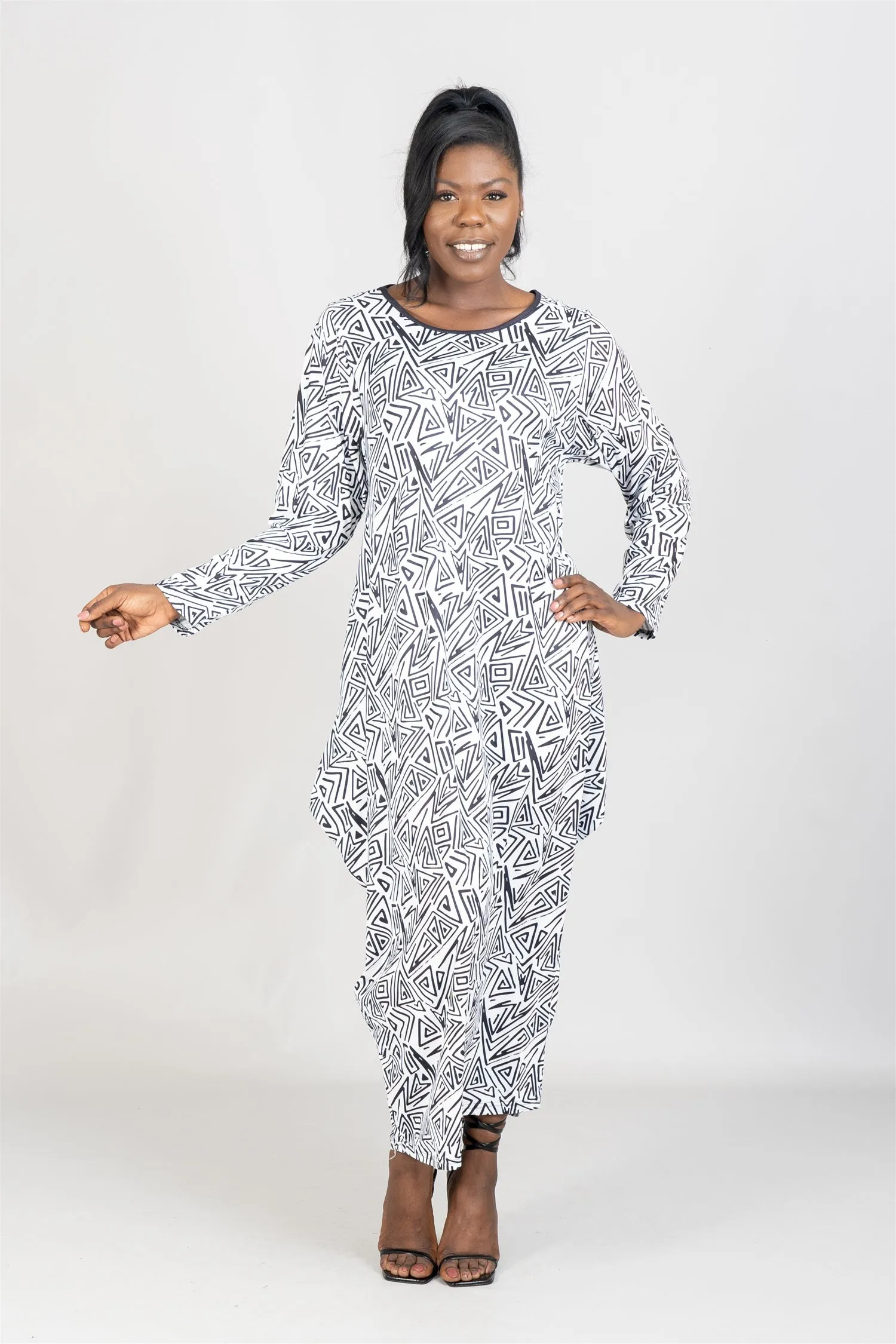KaraChic CHH22119 Knit Maxi Dress