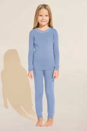 Kids TENCEL™ Modal Unisex Long PJ Set