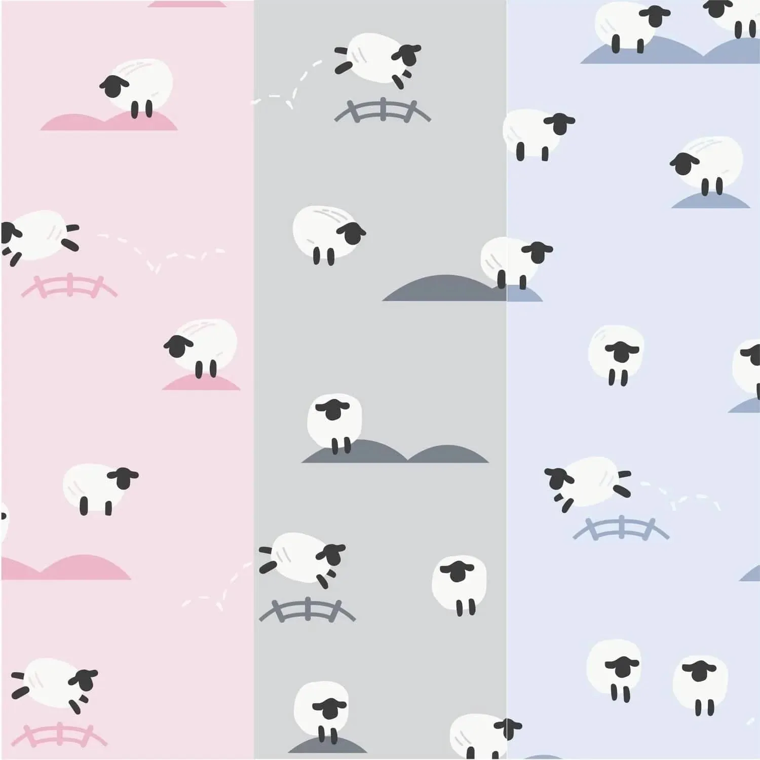 Lamb pink footie for baby girl