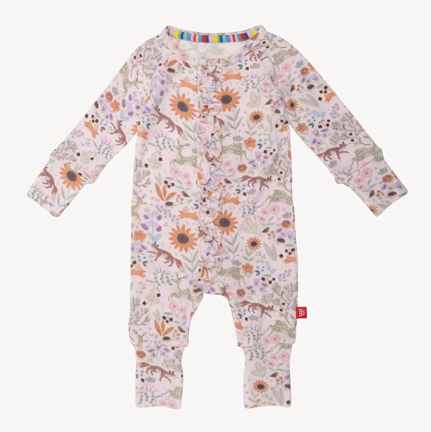 Magnetic Me Modal Convertible Grow with Me Coverall: Garden of Dreams