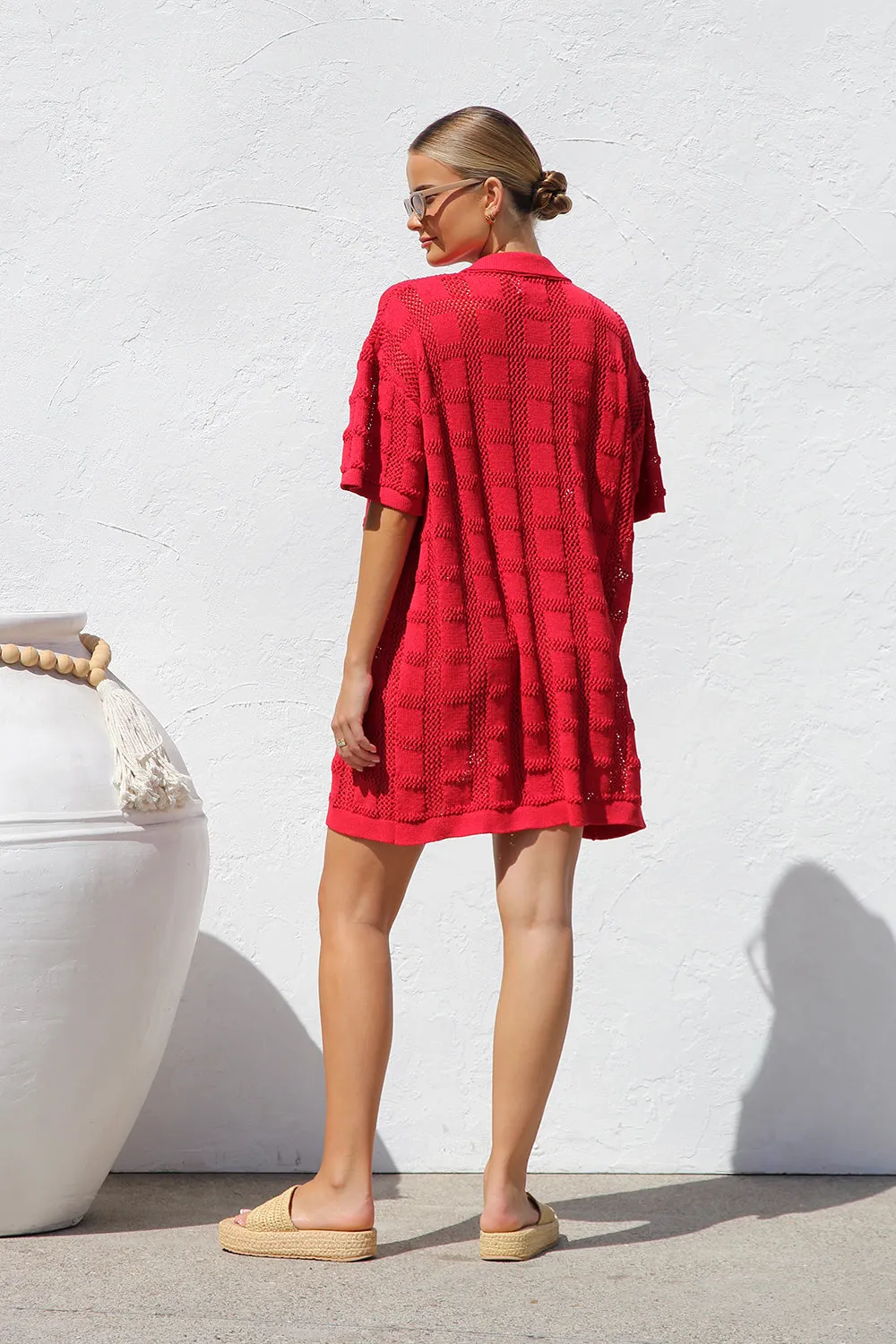 Pauline Dress RED
