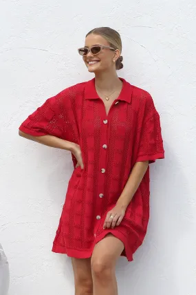Pauline Dress RED