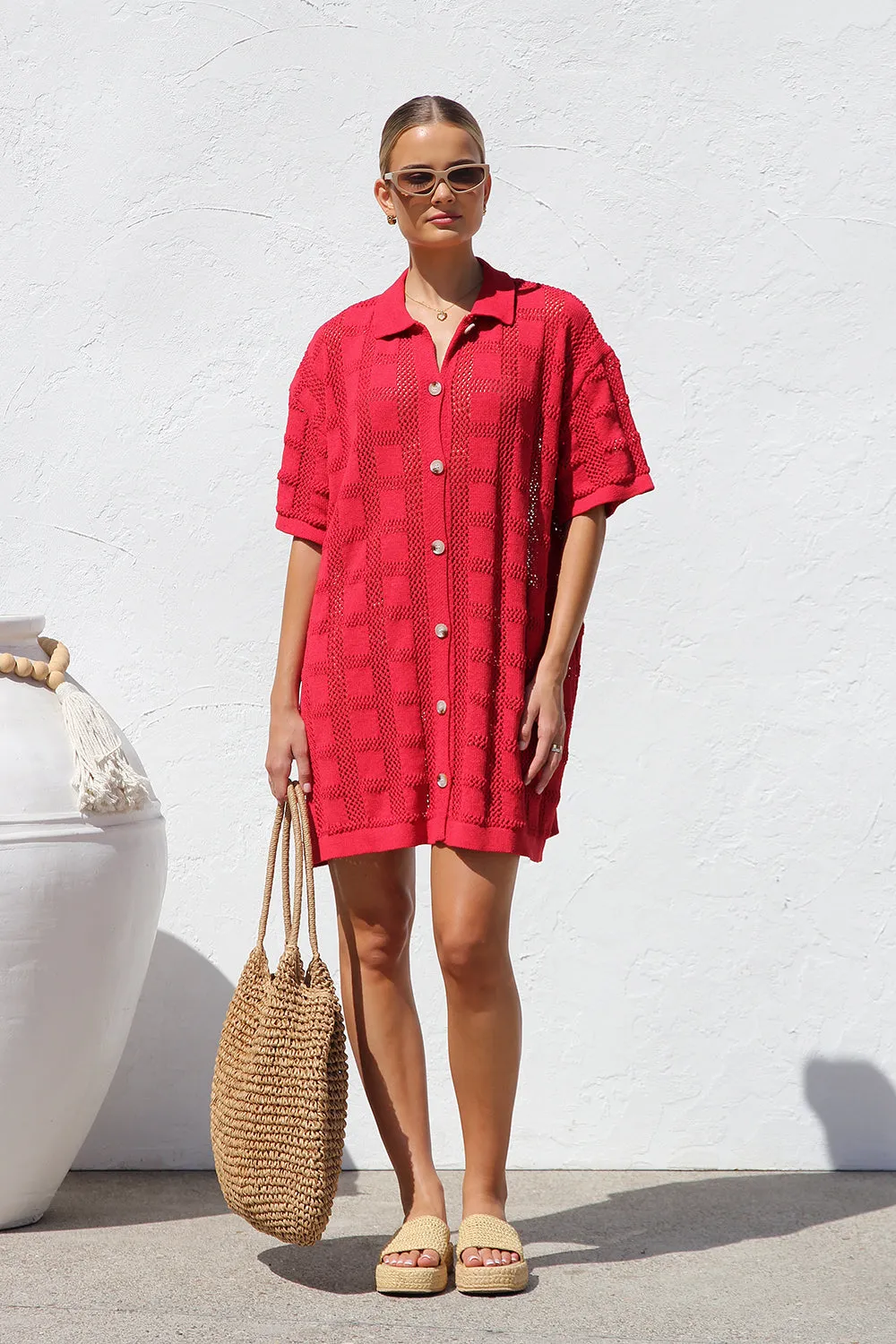 Pauline Dress RED
