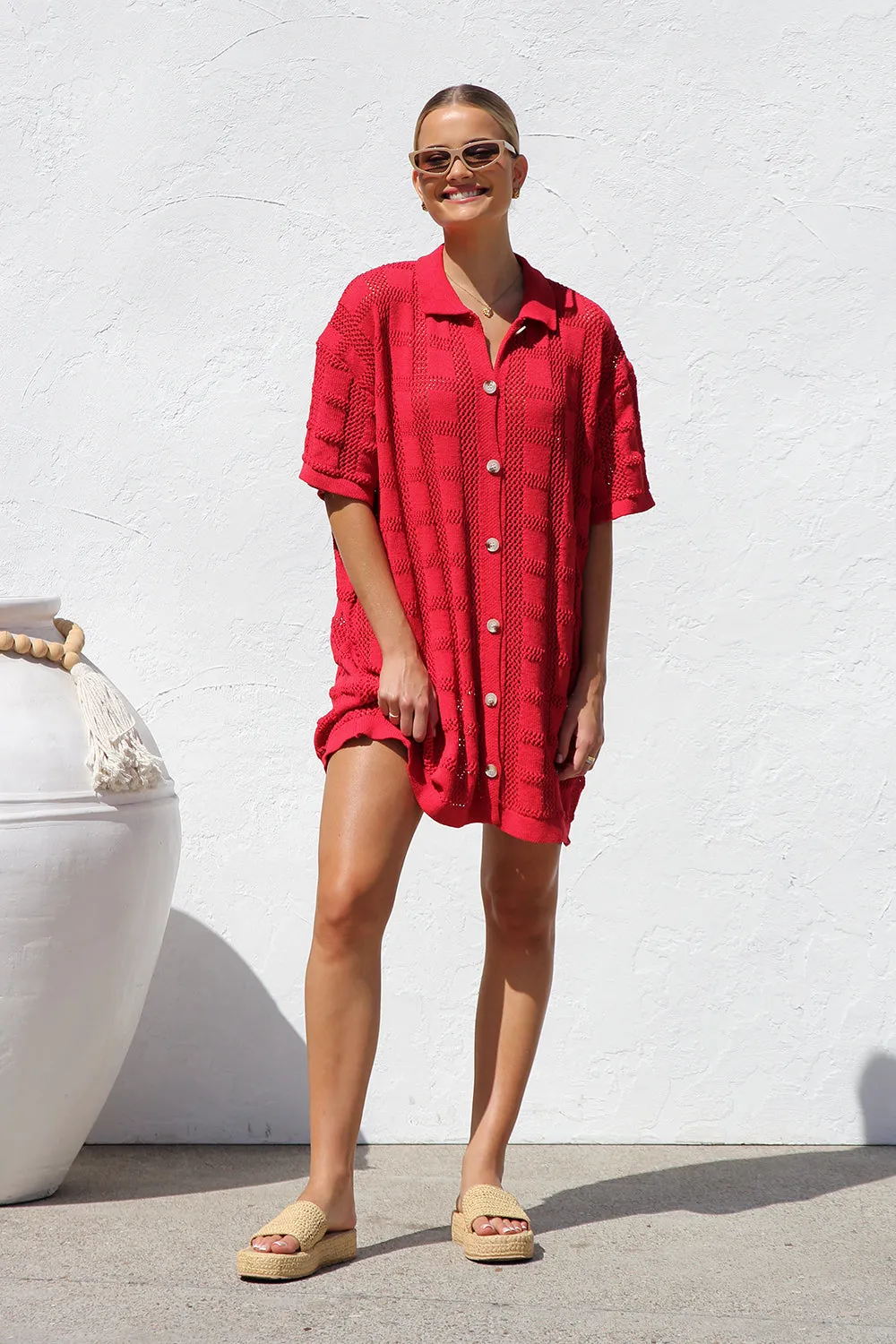Pauline Dress RED