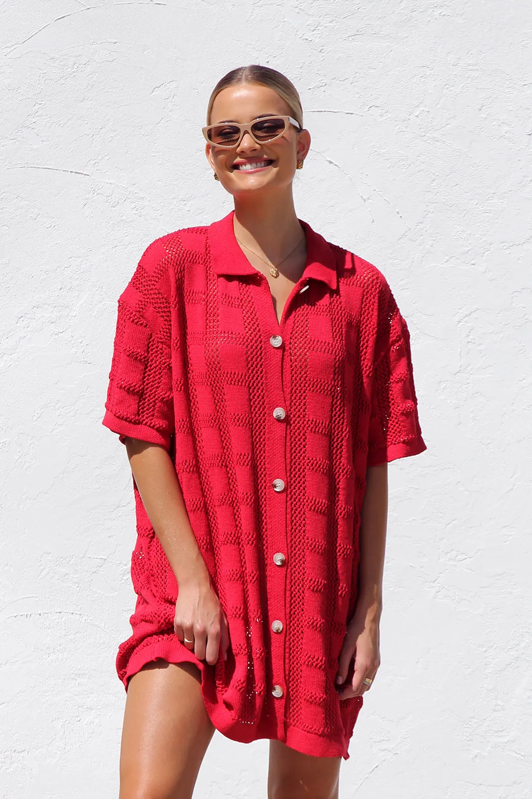 Pauline Dress RED