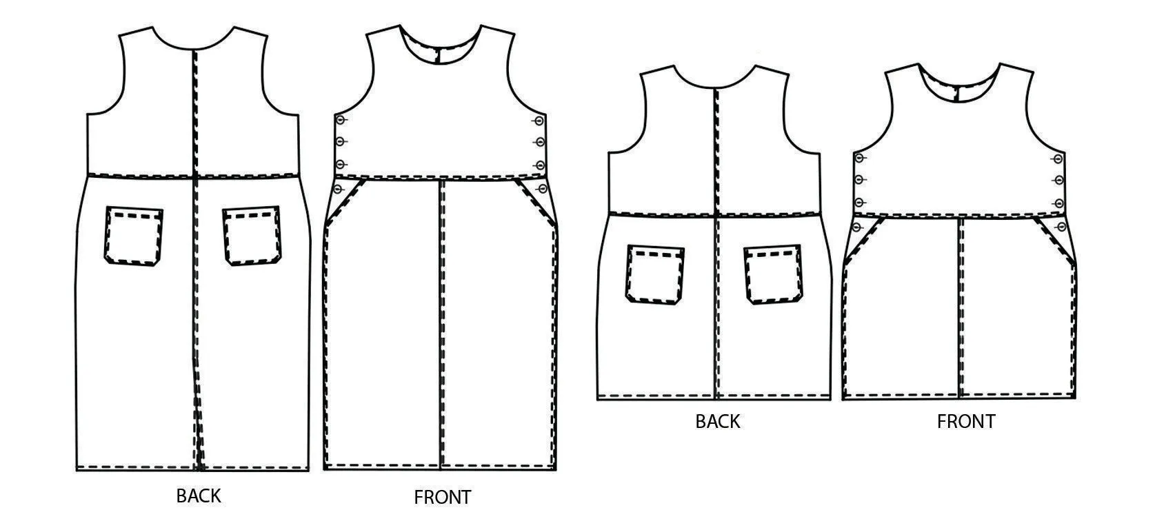 PDF Pattern - Whittaker Pinafore | Merchant & Mills