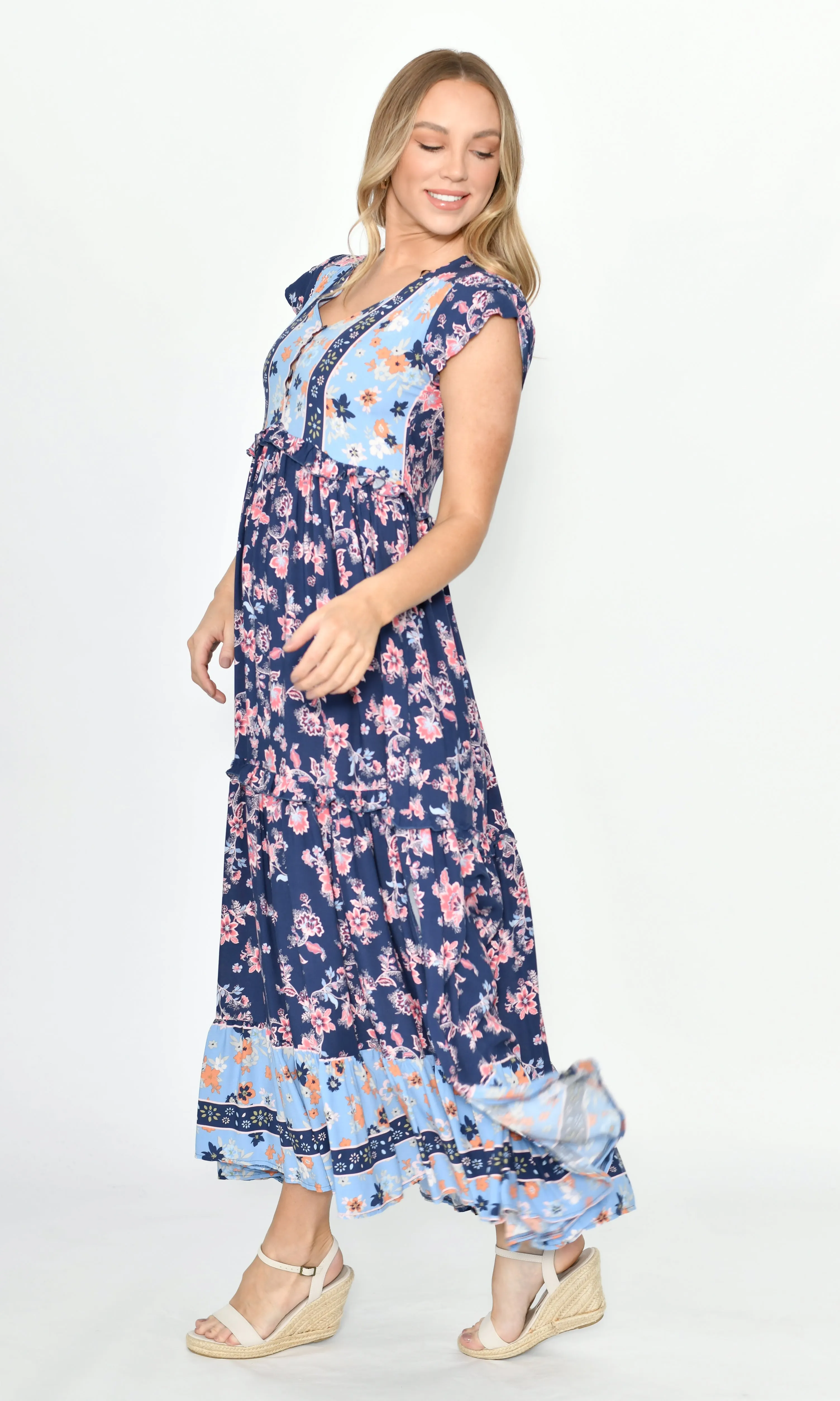 Rayon Maxi Dress