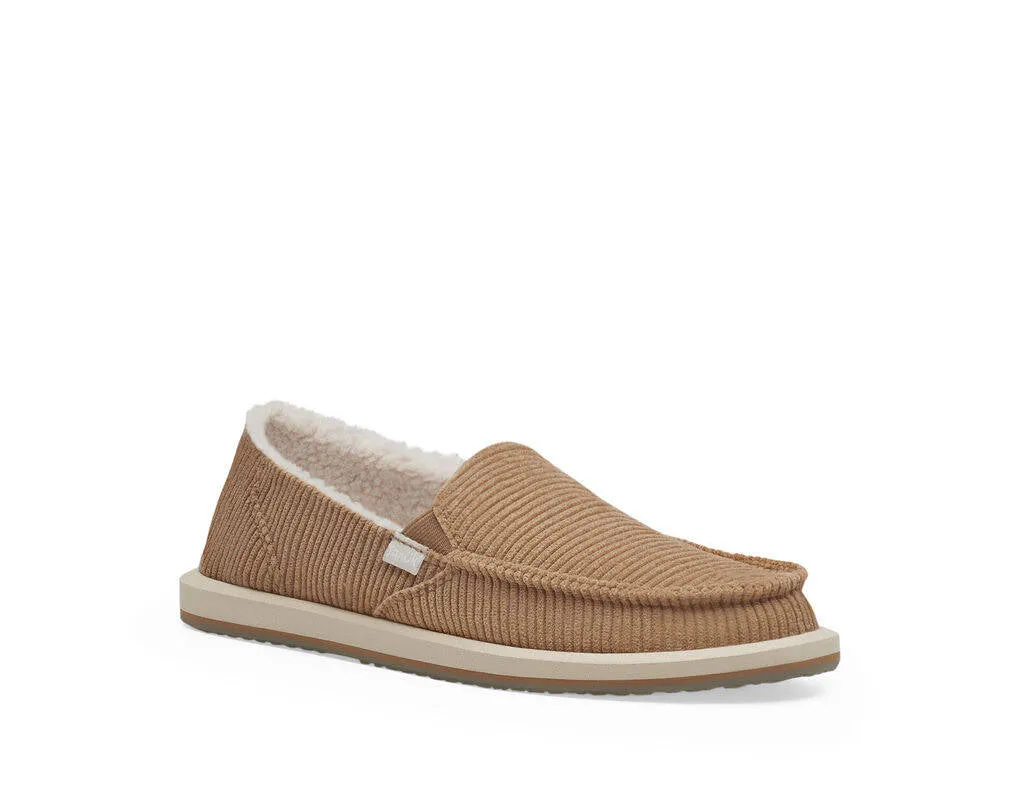 Sanuk Womens Donna Cord Chill Tan