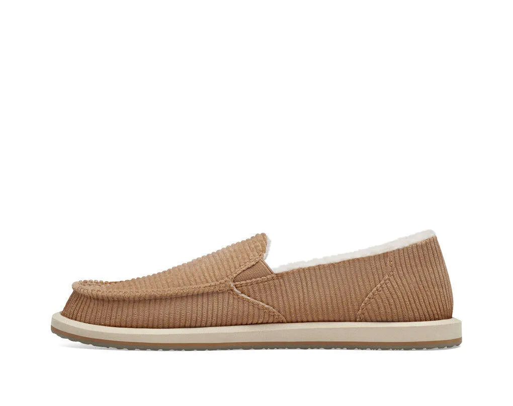 Sanuk Womens Donna Cord Chill Tan