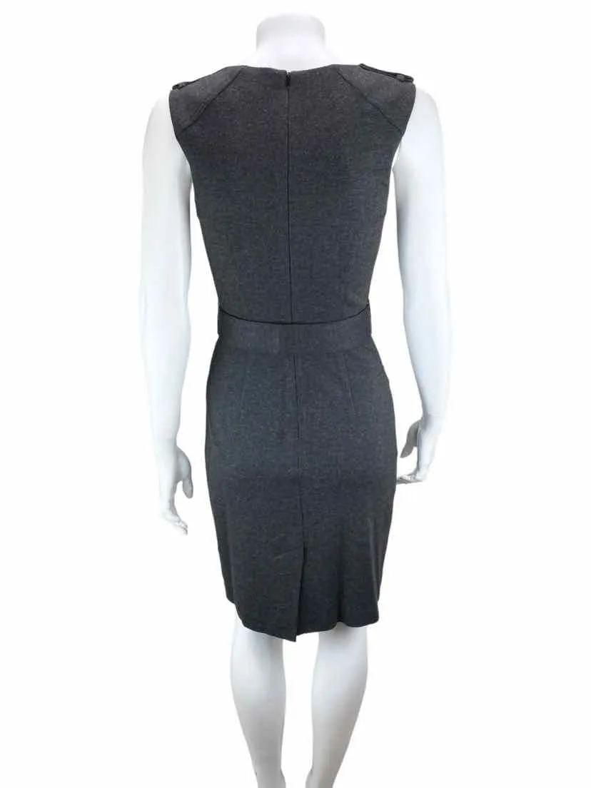 Trina Turk Women's Ponte Sheath Dress Charcoal Heather Size 0
