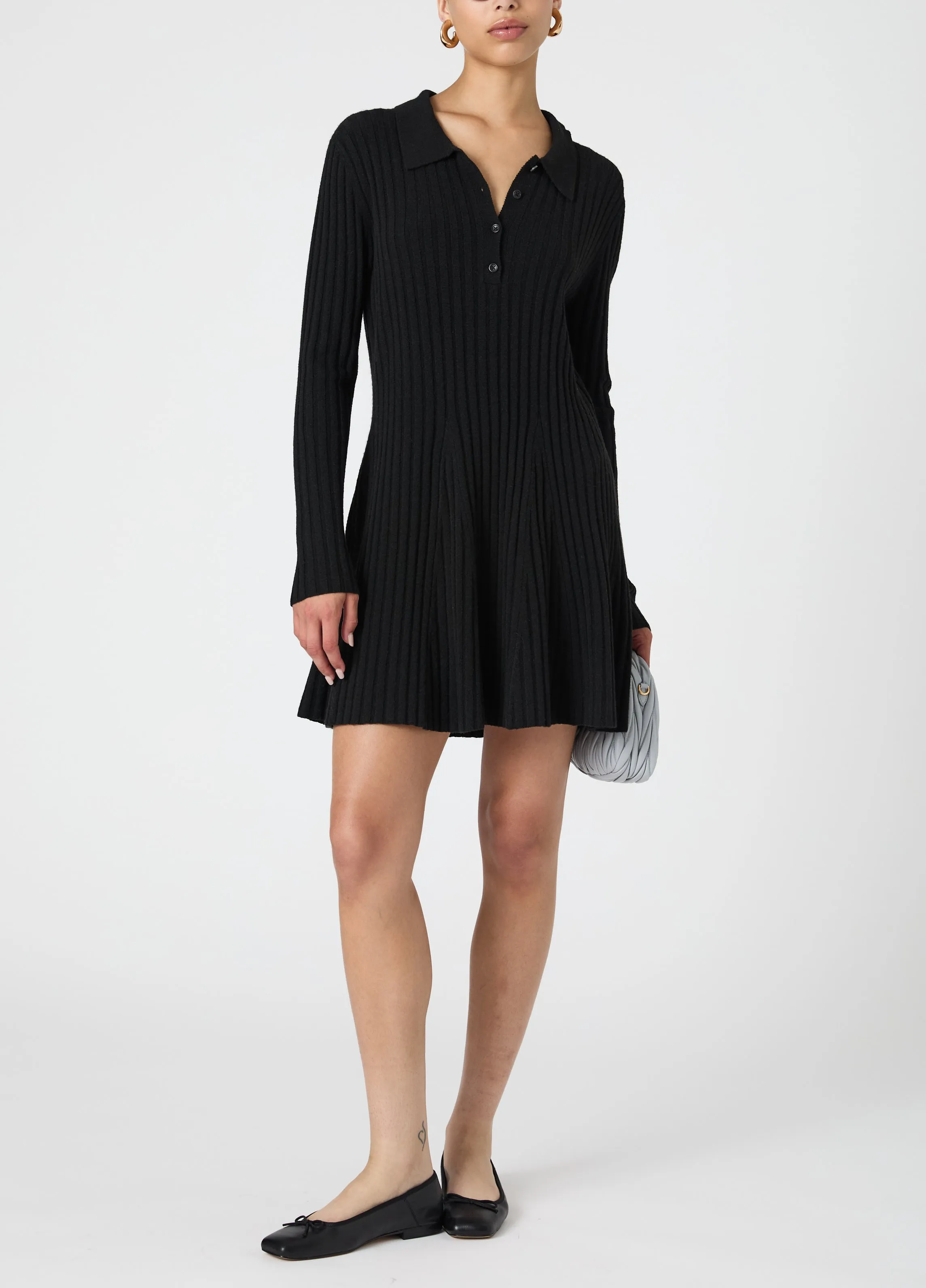 Vhari Button Up Dress