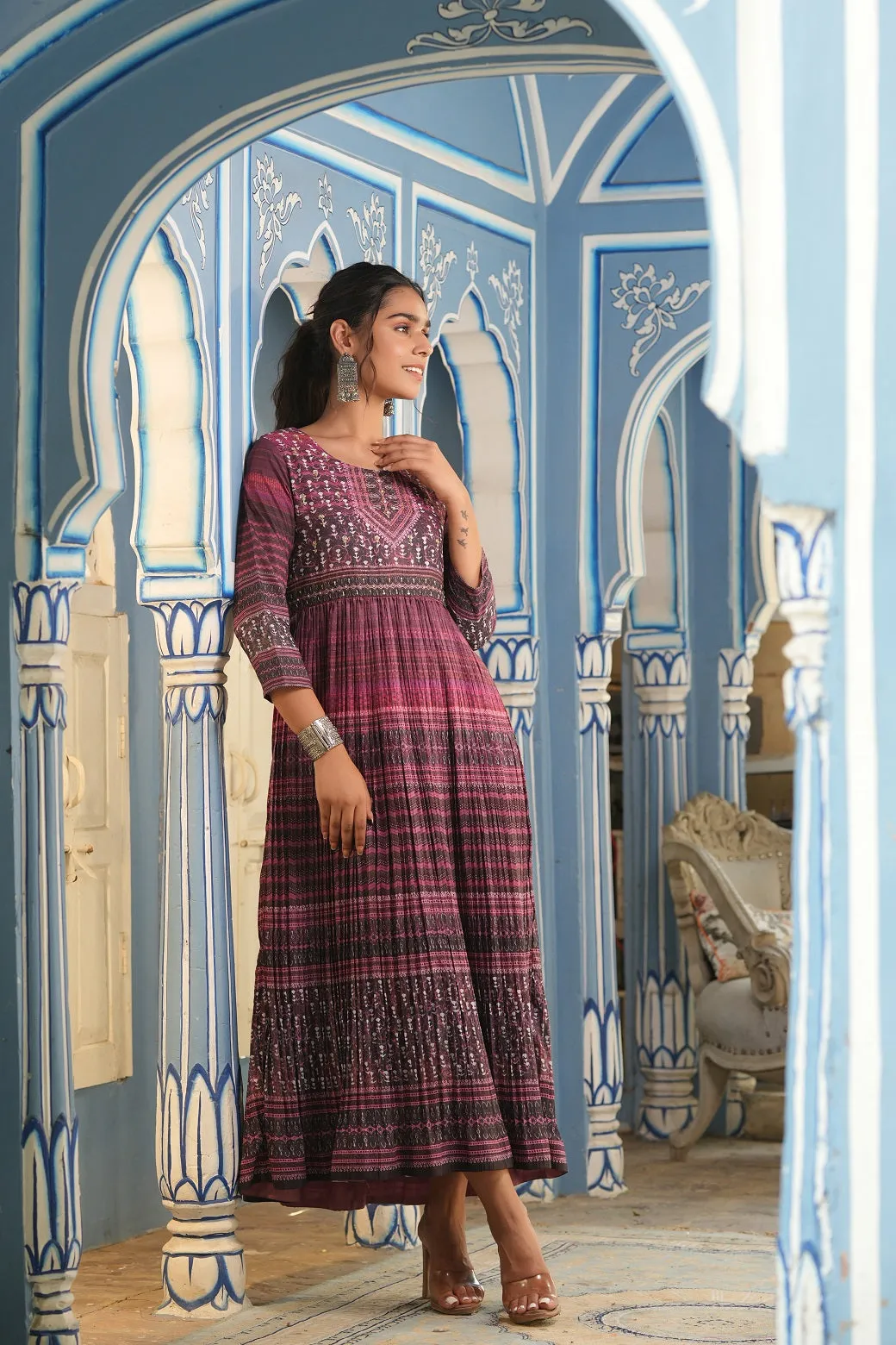 Women Multi Muslin Printed Kurta