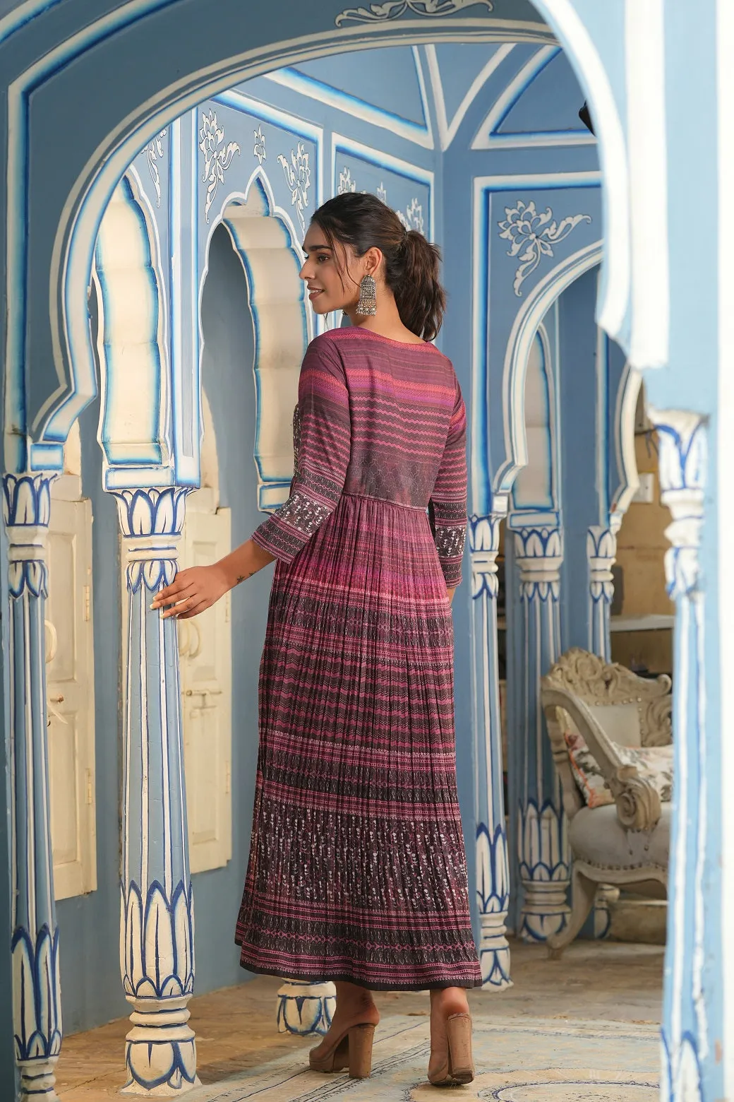 Women Multi Muslin Printed Kurta
