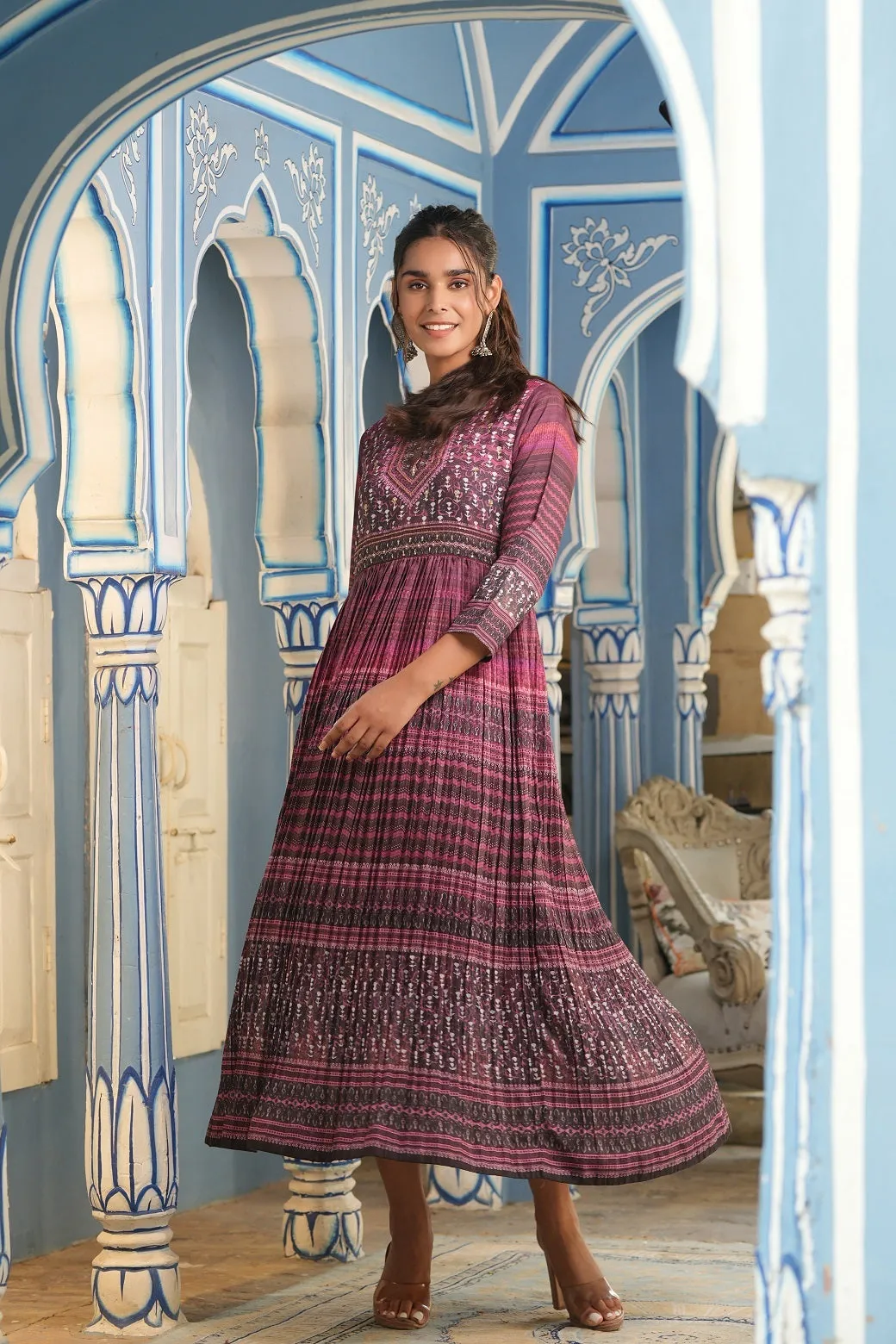 Women Multi Muslin Printed Kurta