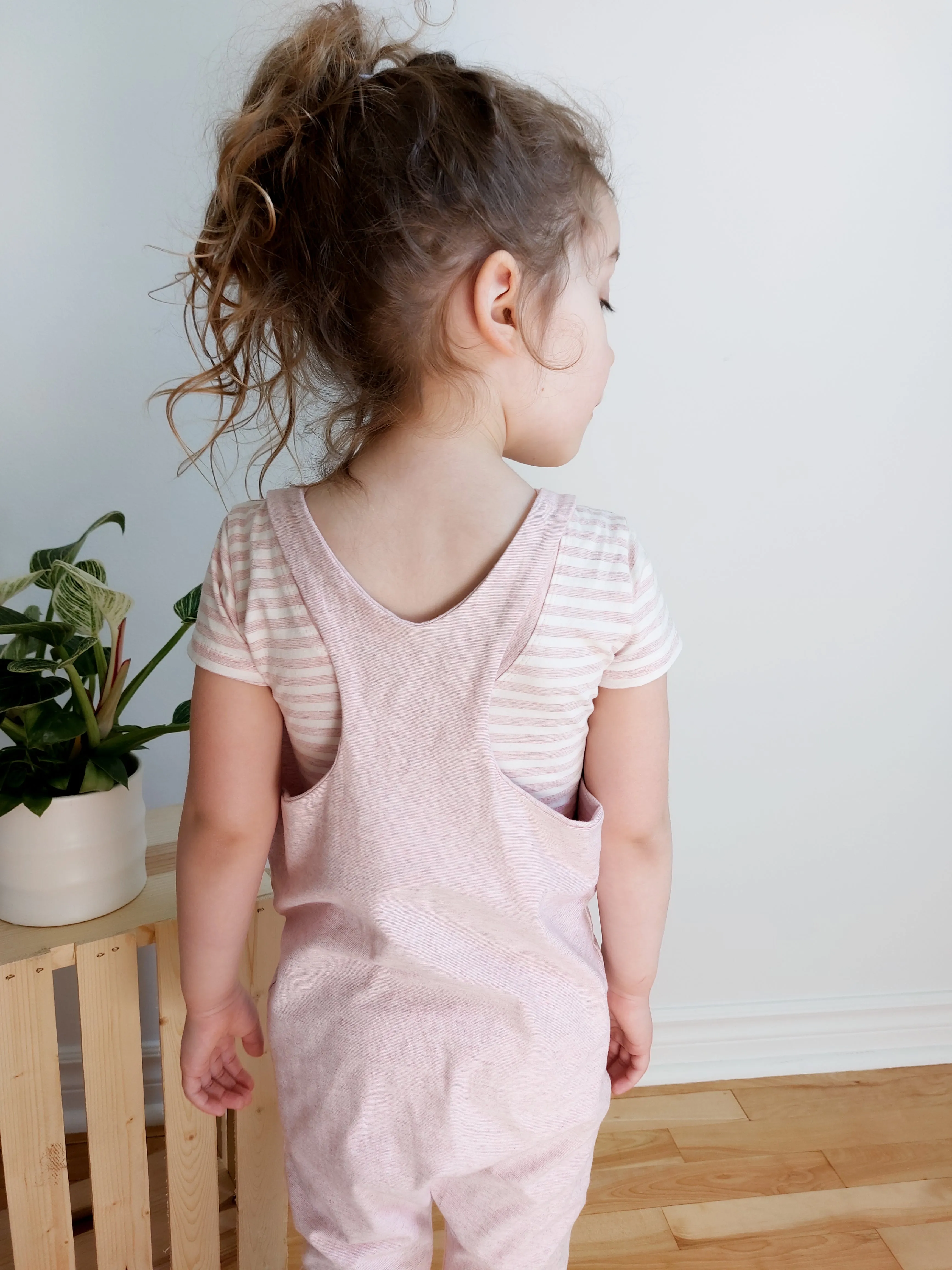 Youth Everest Overalls and Dress Digital Sewing Pattern Sizes NB-12Y