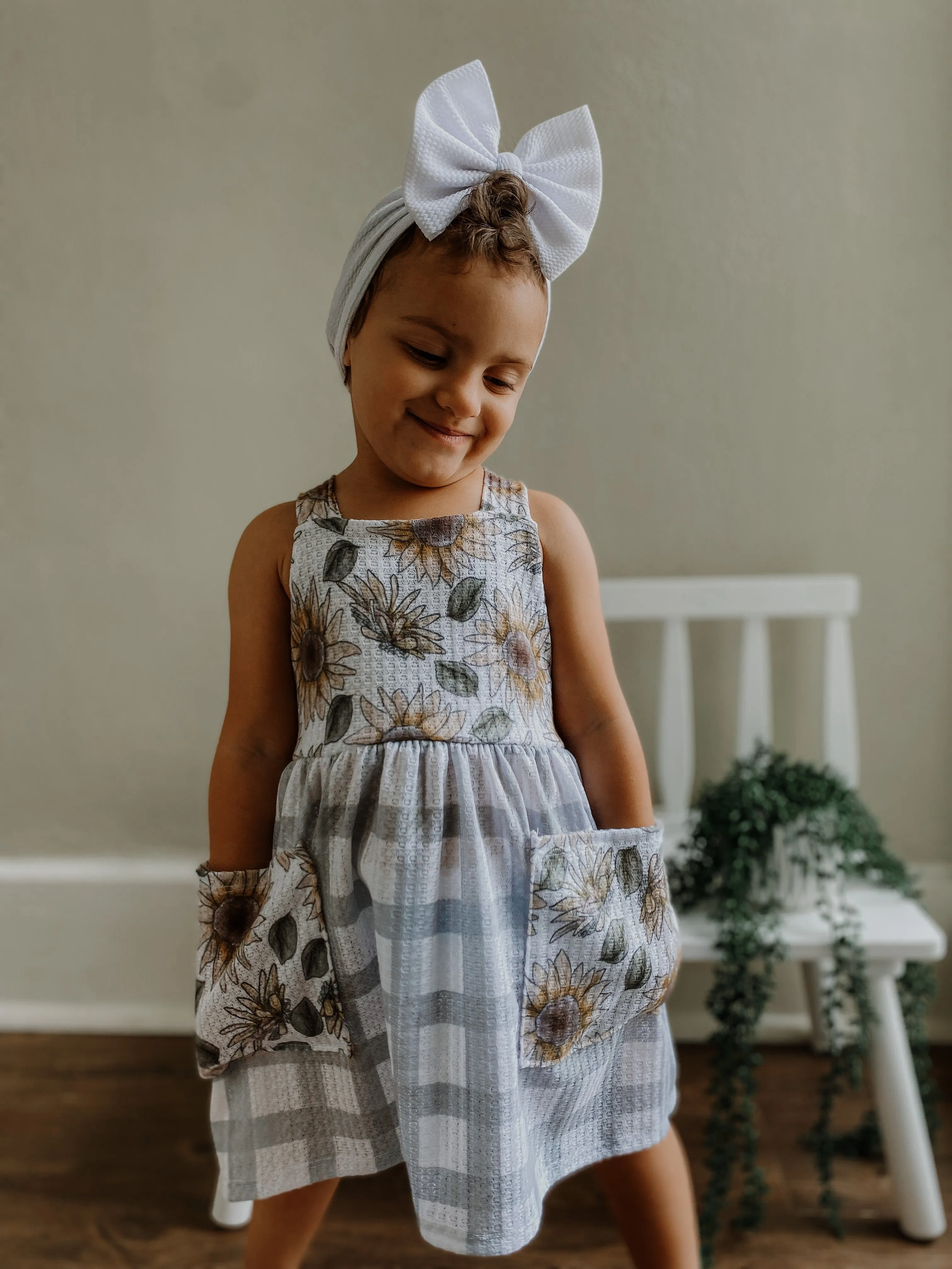 Youth Everest Overalls and Dress Digital Sewing Pattern Sizes NB-12Y