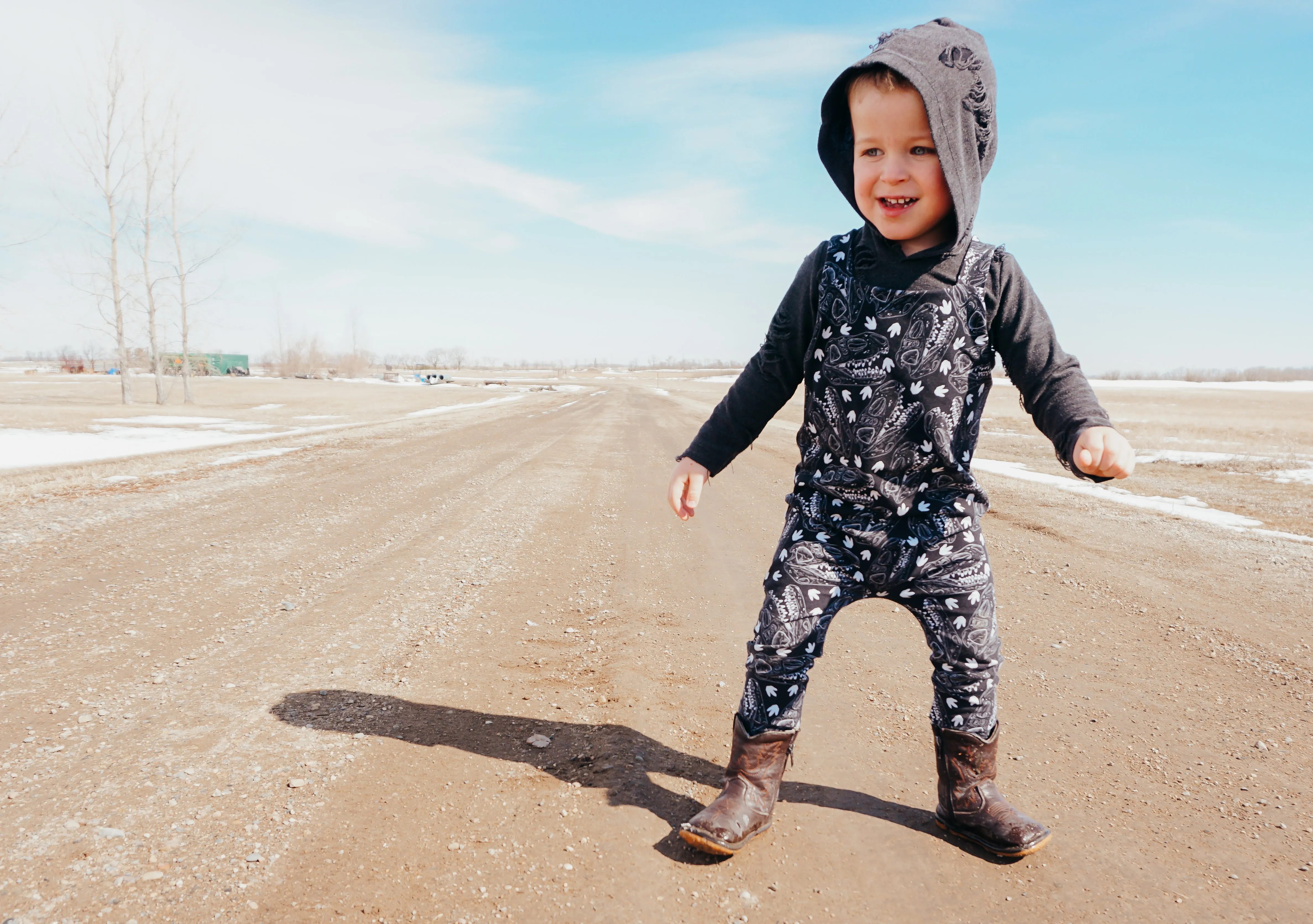 Youth Everest Overalls and Dress Digital Sewing Pattern Sizes NB-12Y