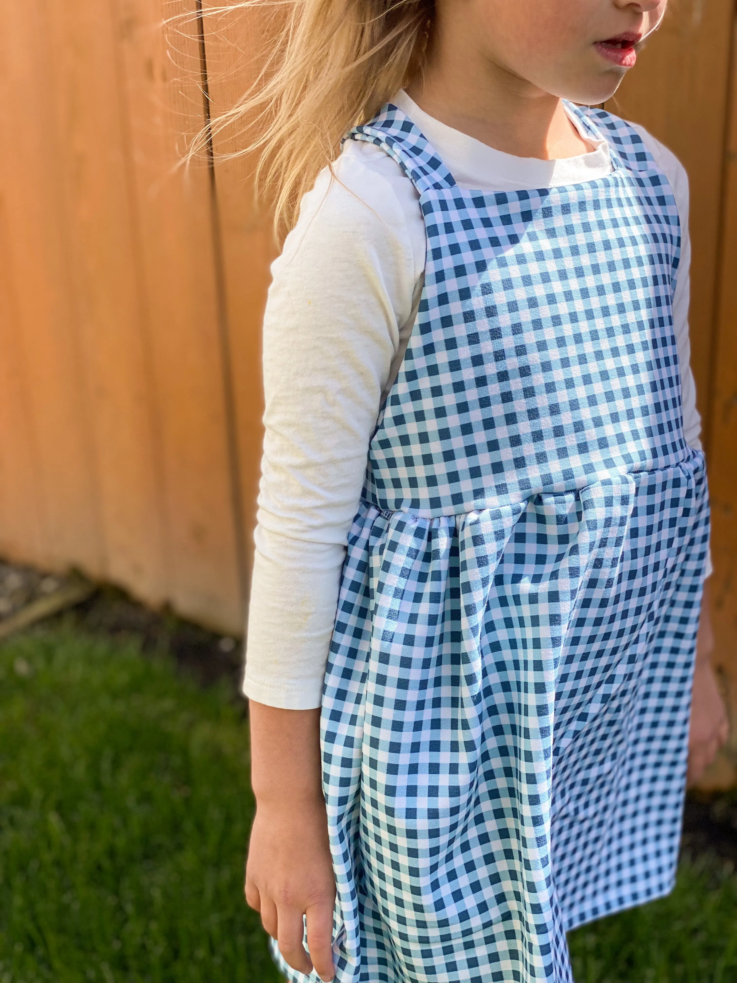 Youth Everest Overalls and Dress Digital Sewing Pattern Sizes NB-12Y